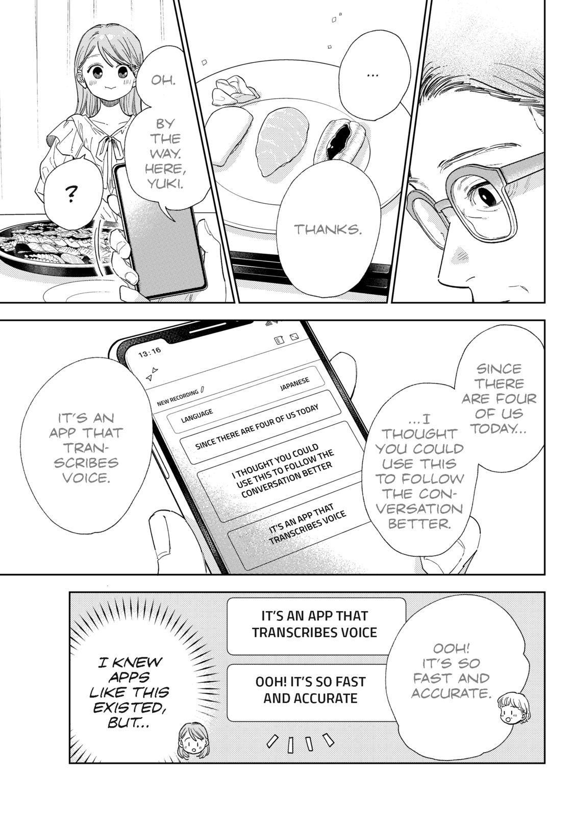 Yubisaki to Renren Chapter 30 page 15 - Chapter 30