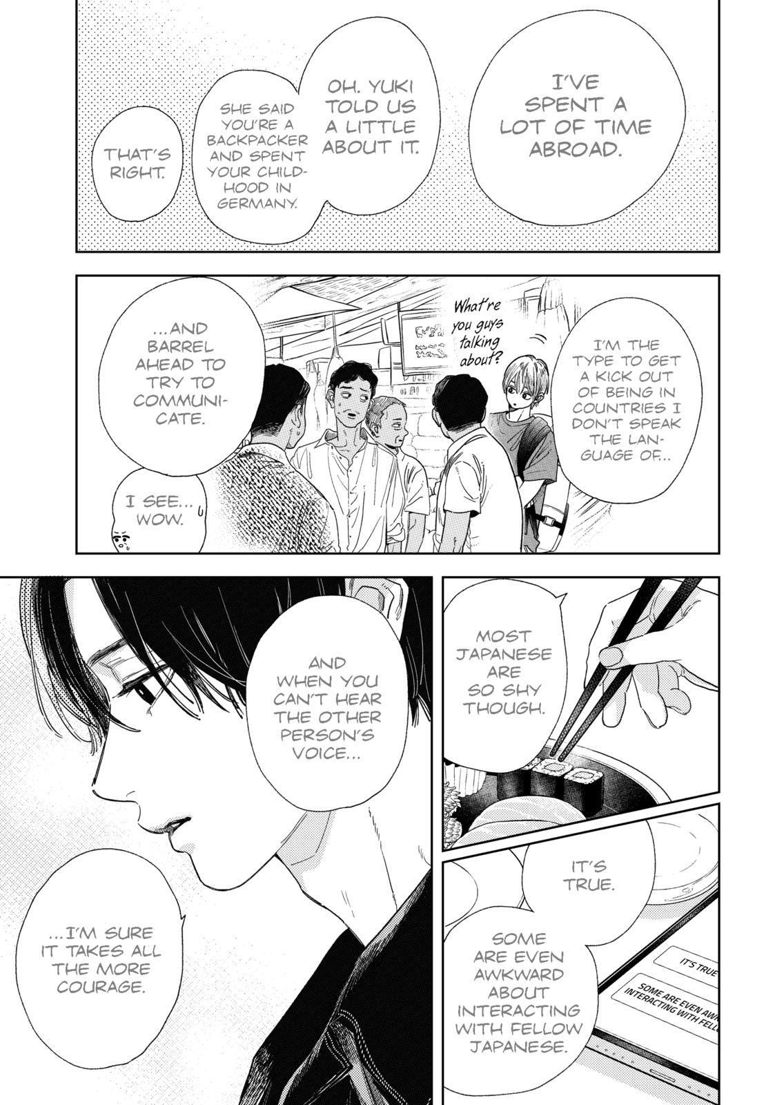 Yubisaki to Renren Chapter 30 page 17 - Chapter 30