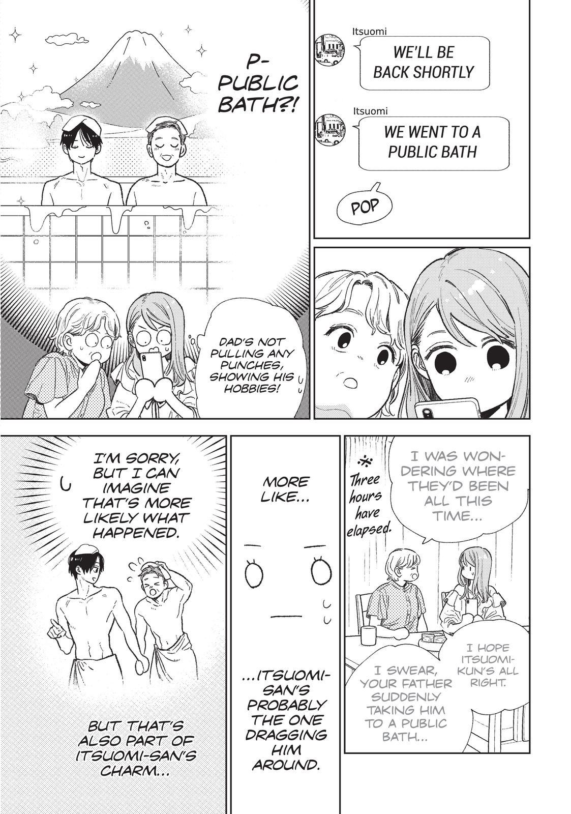 Yubisaki to Renren Chapter 32 page 3 - Chapter 32