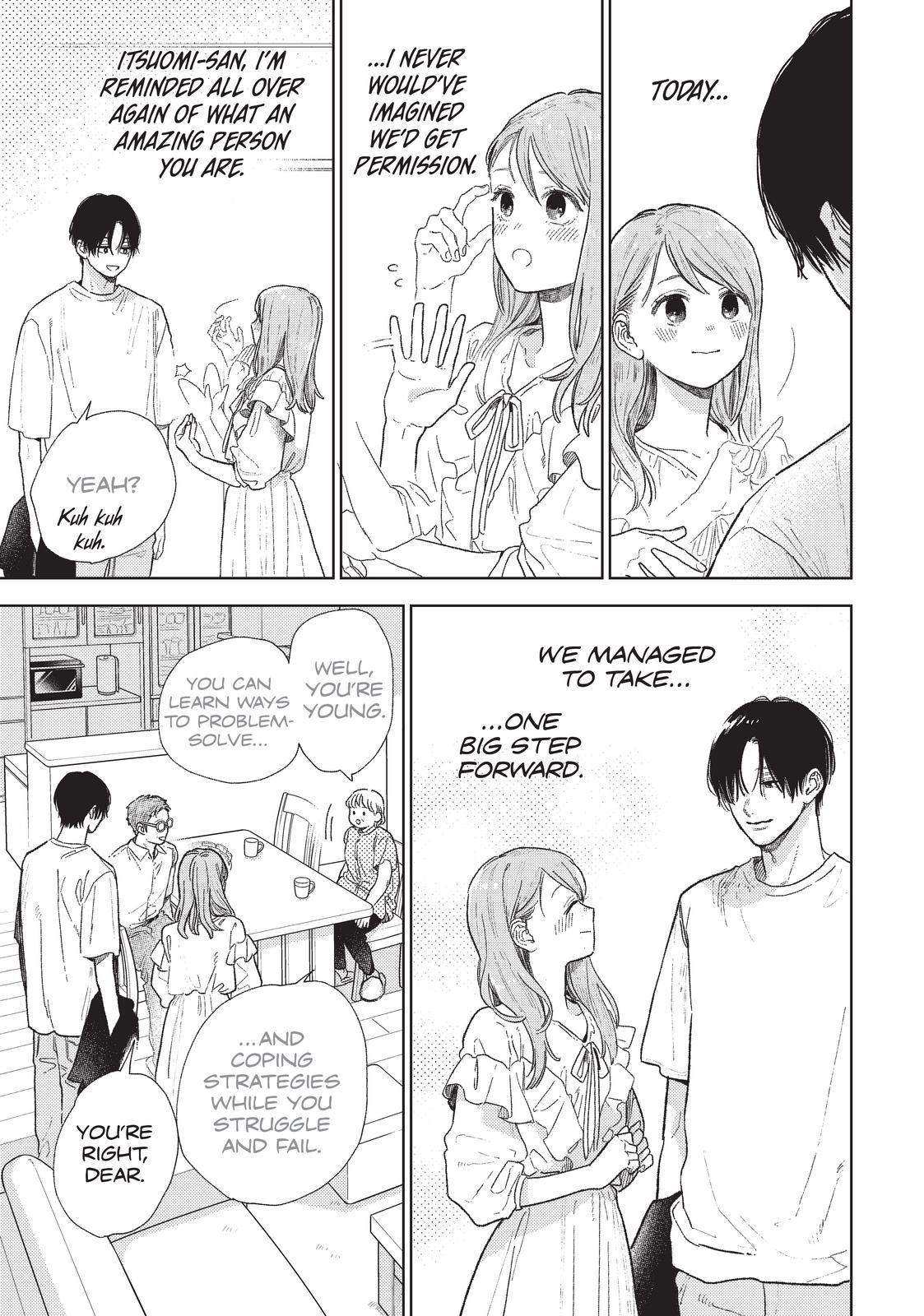 Yubisaki to Renren Chapter 32 page 35 - Chapter 32