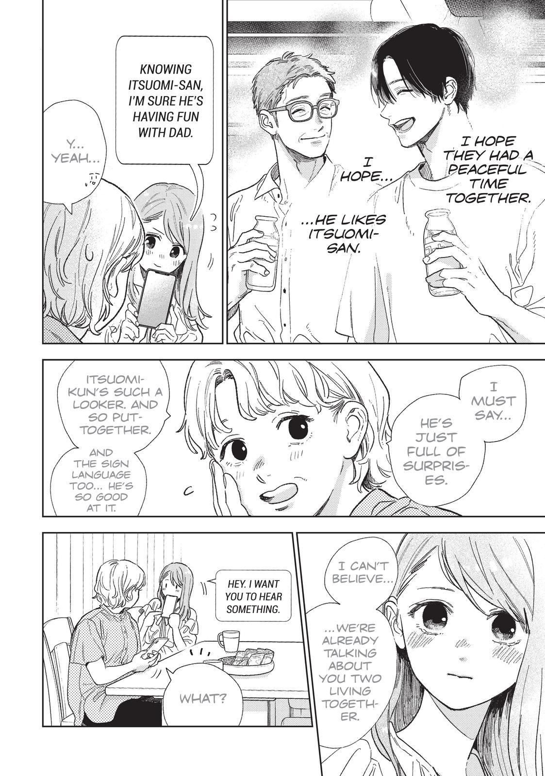 Yubisaki to Renren Chapter 32 page 4 - Chapter 32