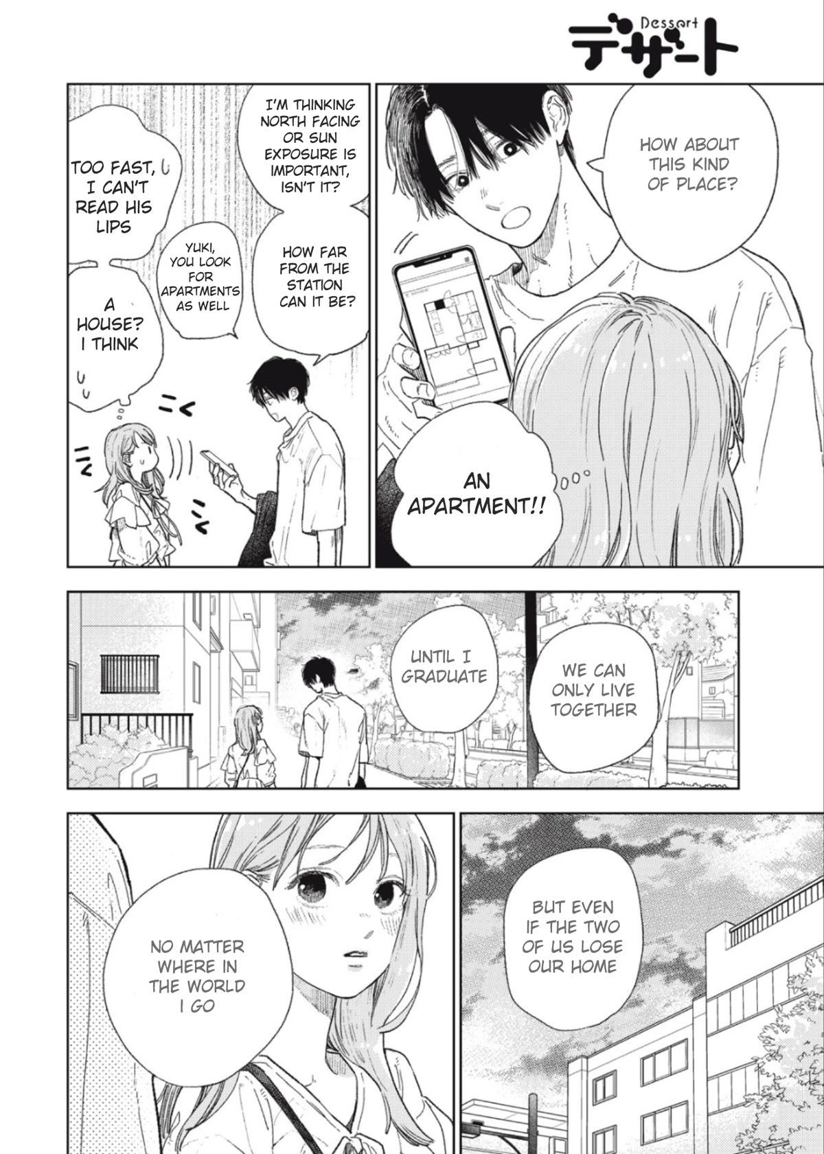 Yubisaki to Renren Chapter 33 page 11 - Chapter 33: Hand Sign