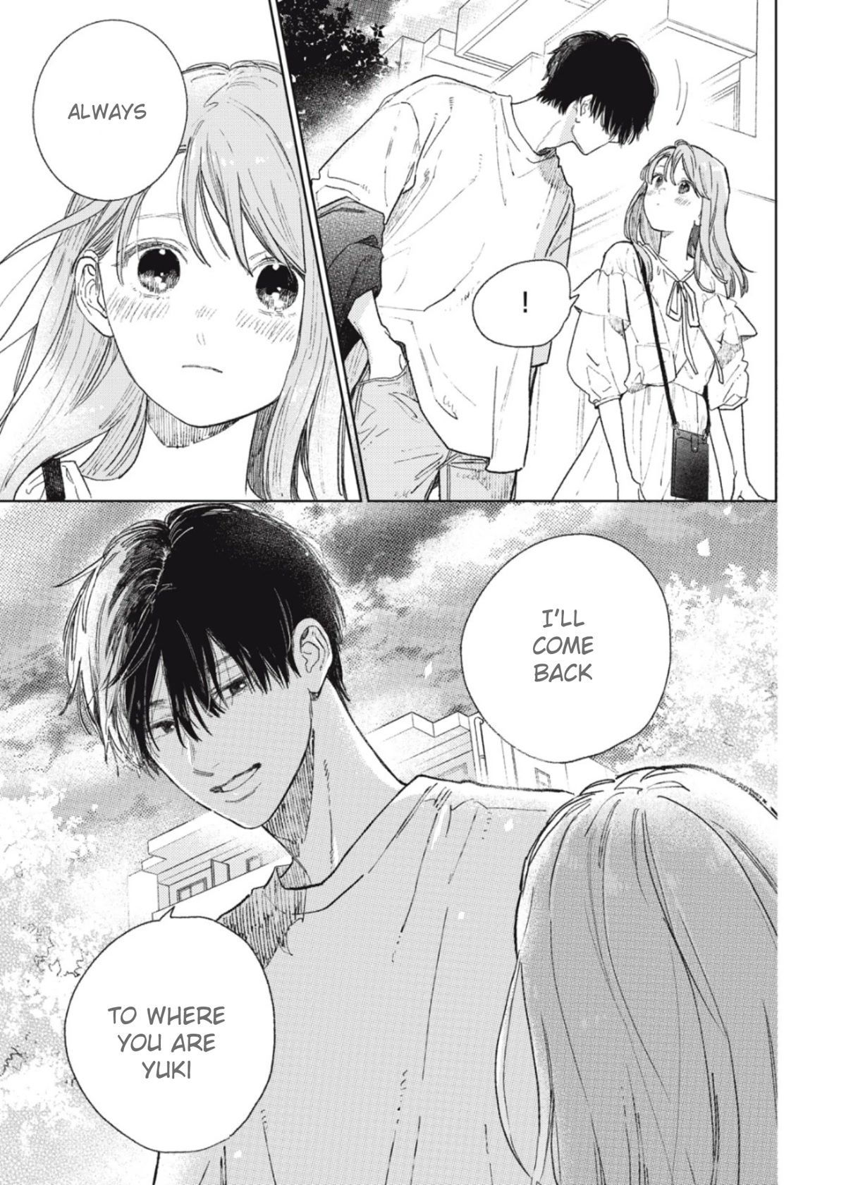 Yubisaki to Renren Chapter 33 page 12 - Chapter 33: Hand Sign