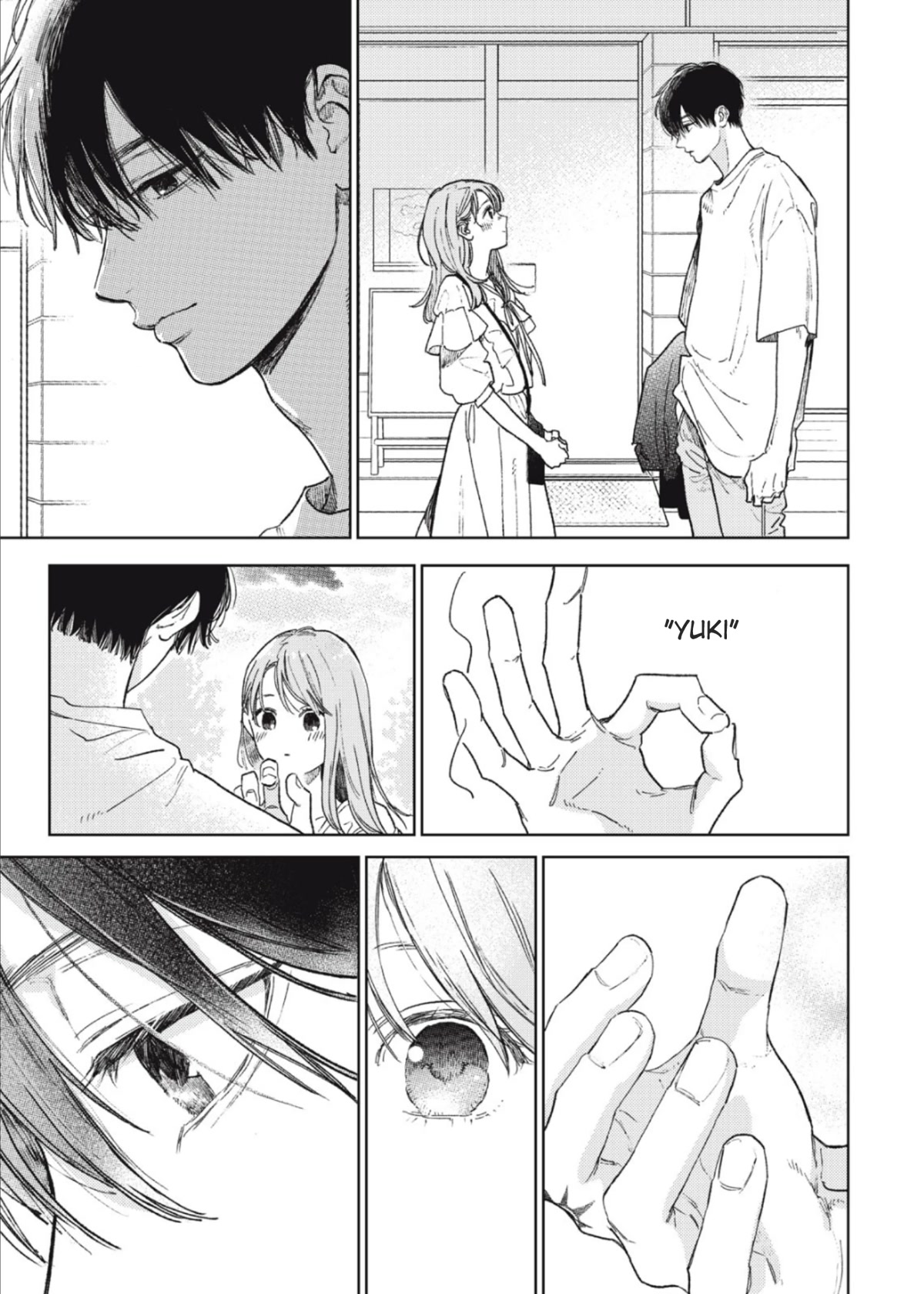 Yubisaki to Renren Chapter 33 page 14 - Chapter 33: Hand Sign