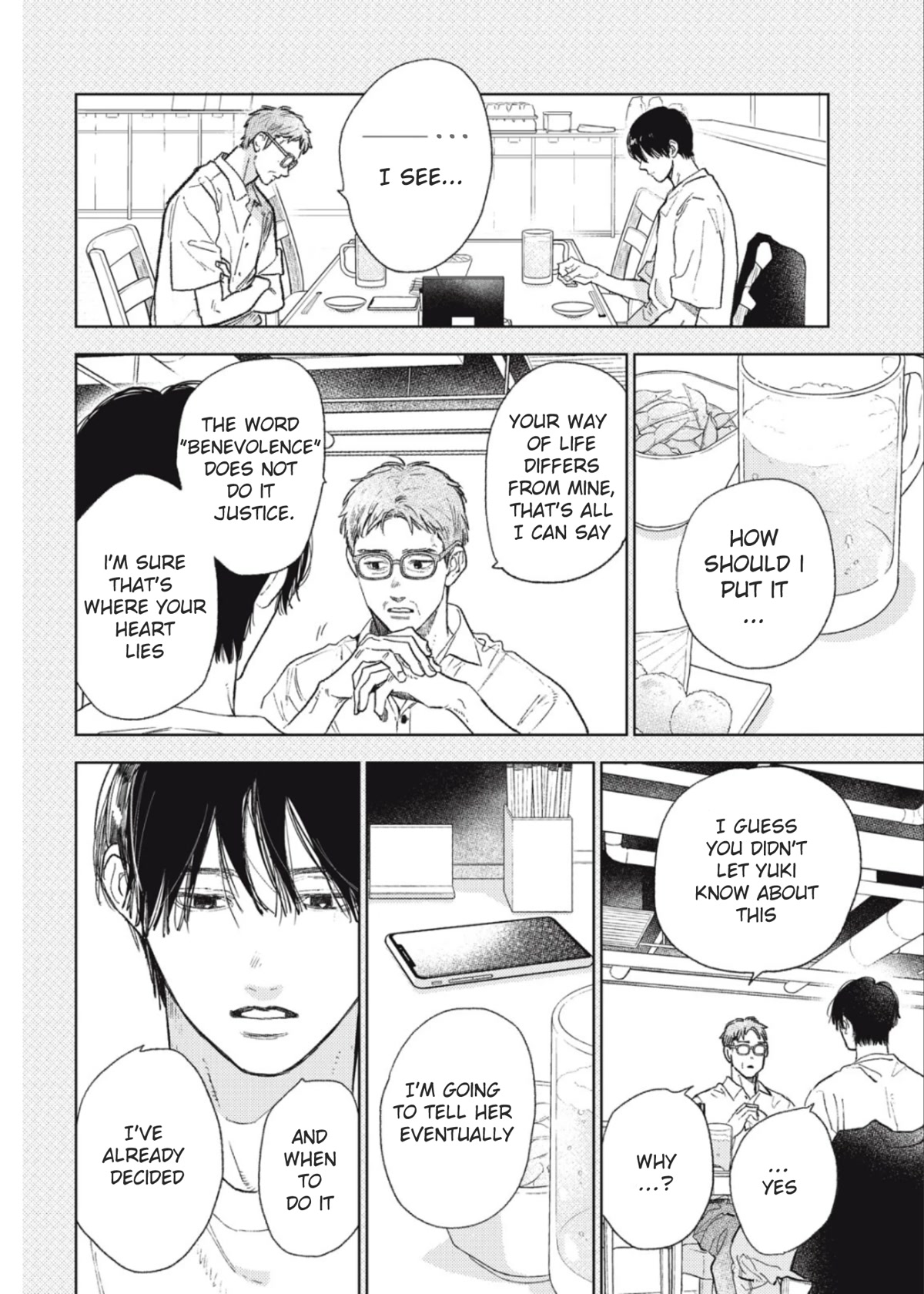 Yubisaki to Renren Chapter 33 page 15 - Chapter 33: Hand Sign