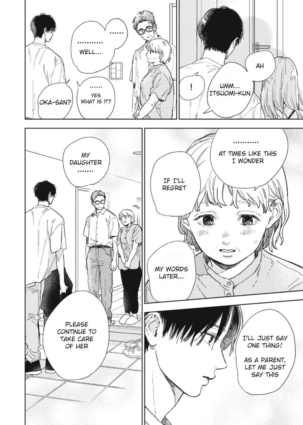 Yubisaki to Renren Chapter 33 page 3 - Chapter 33: Hand Sign