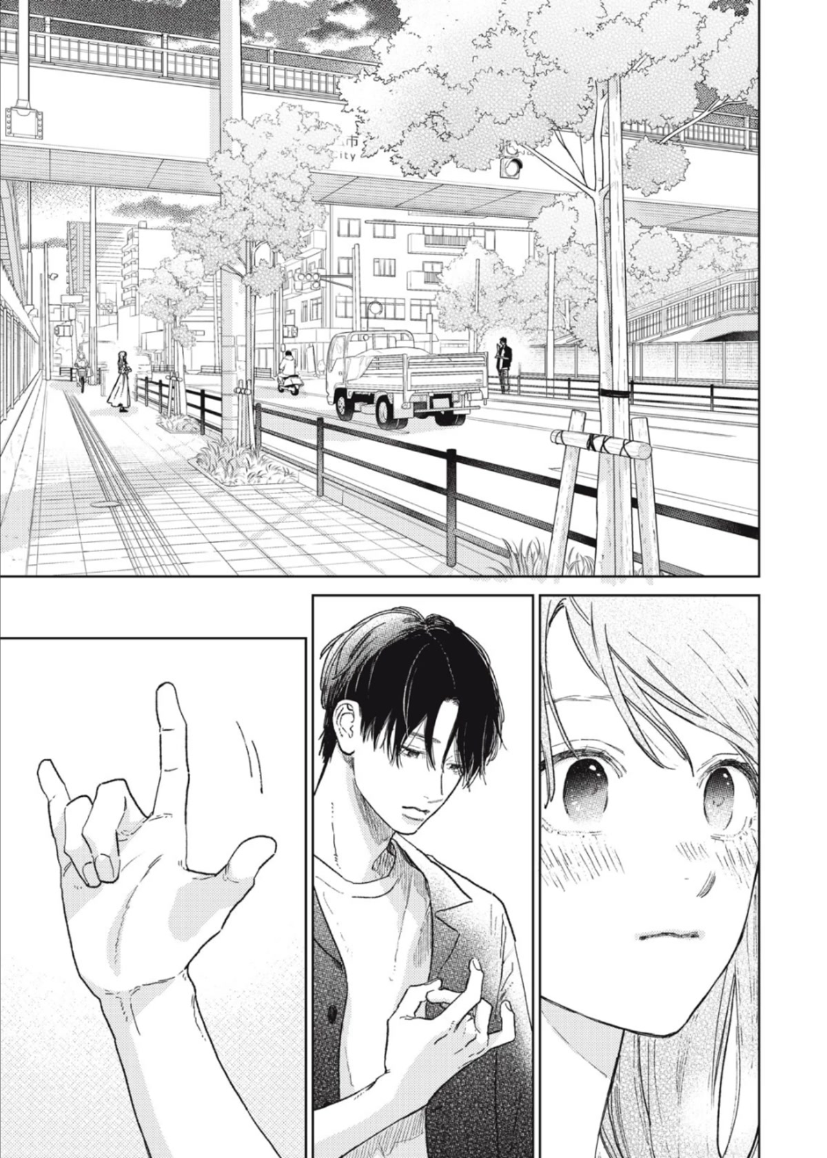 Yubisaki to Renren Chapter 33 page 30 - Chapter 33: Hand Sign