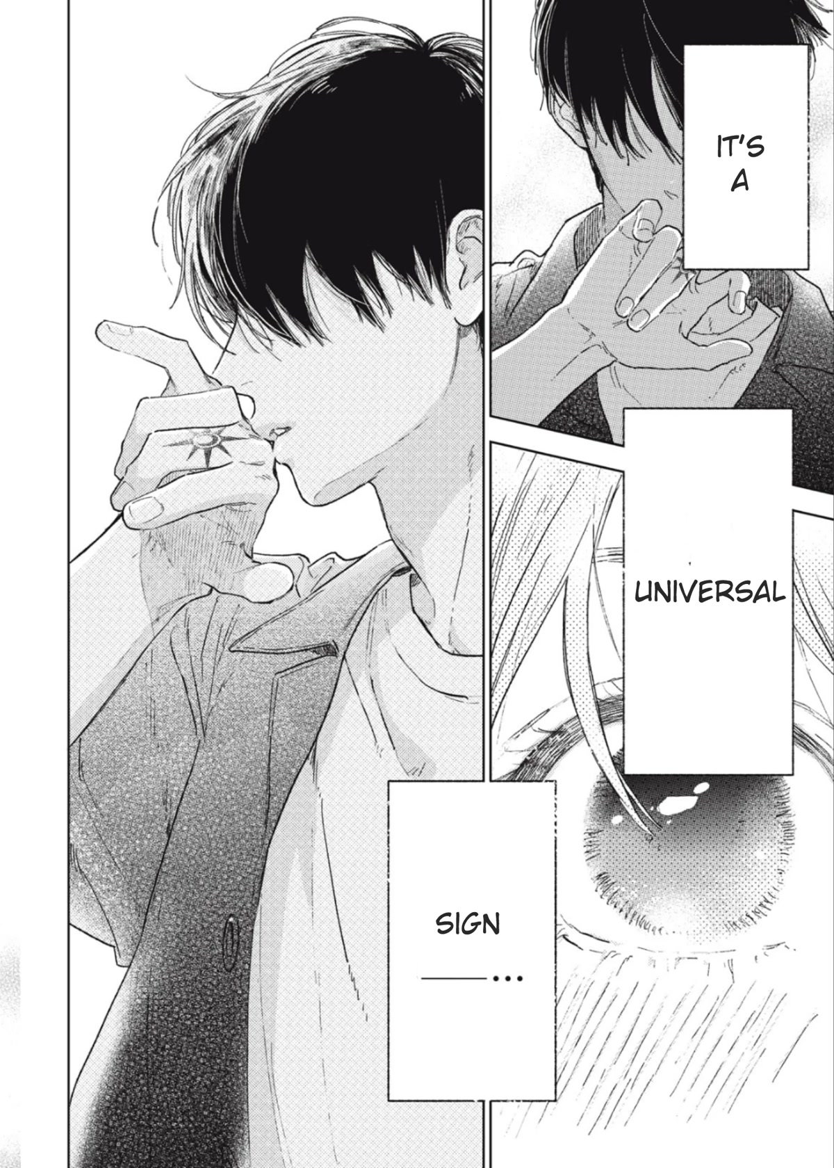Yubisaki to Renren Chapter 33 page 31 - Chapter 33: Hand Sign