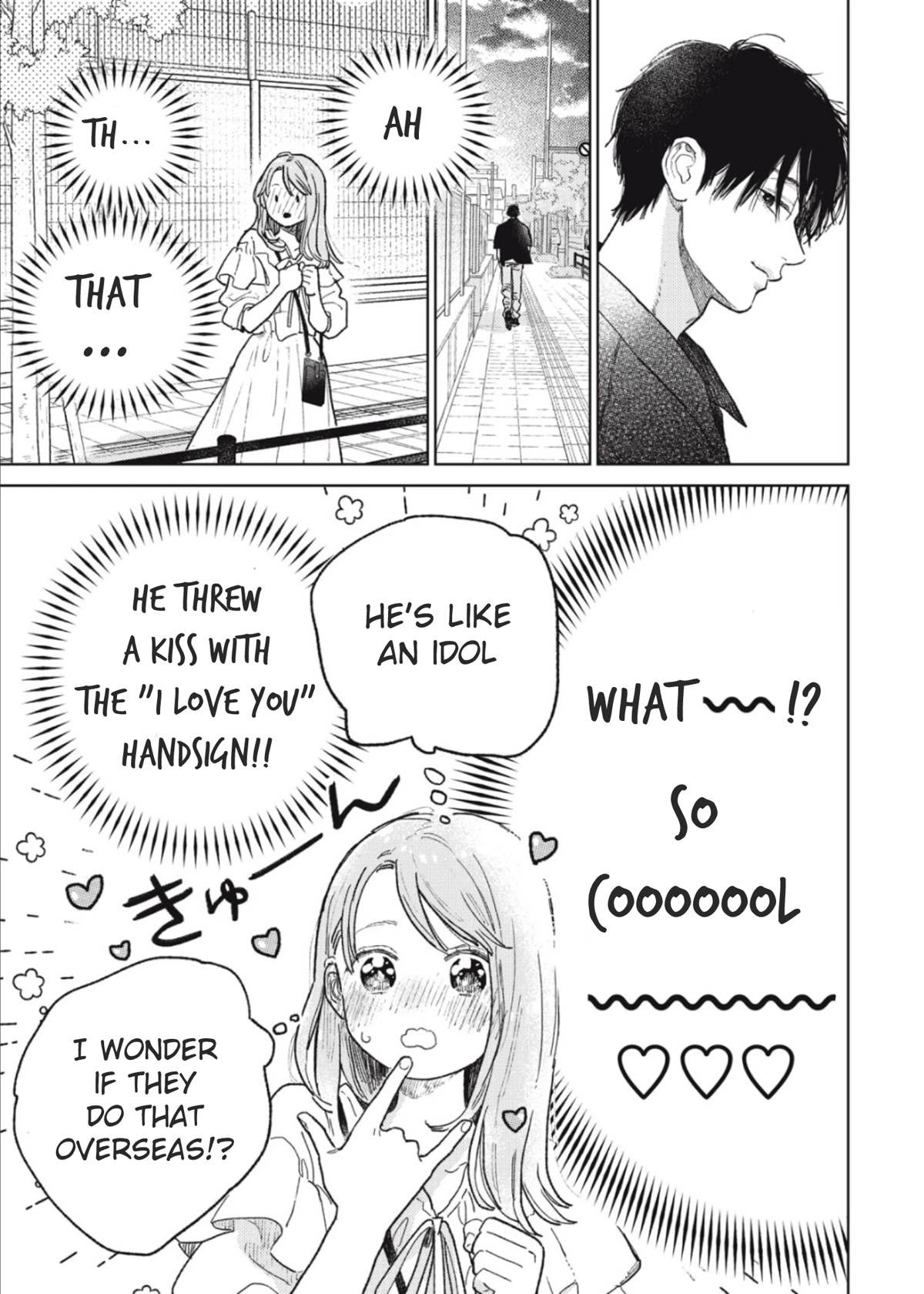 Yubisaki to Renren Chapter 33 page 34 - Chapter 33: Hand Sign