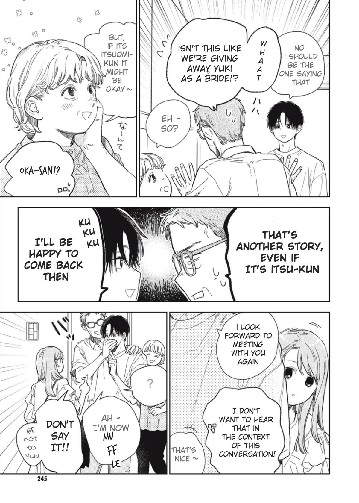 Yubisaki to Renren Chapter 33 page 4 - Chapter 33: Hand Sign