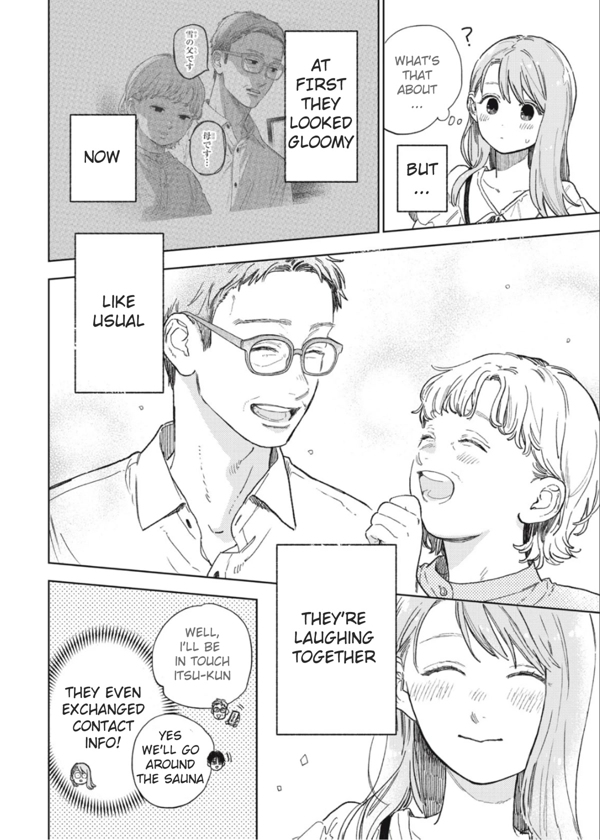 Yubisaki to Renren Chapter 33 page 5 - Chapter 33: Hand Sign