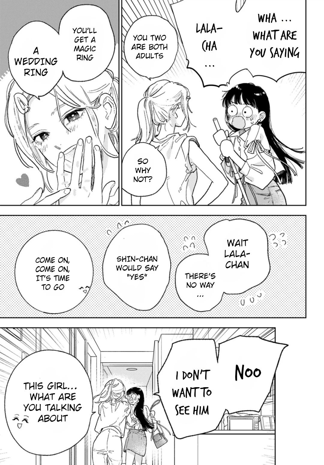 Yubisaki to Renren Chapter 34 page 17 - Chapter 34: Contract and Pledge