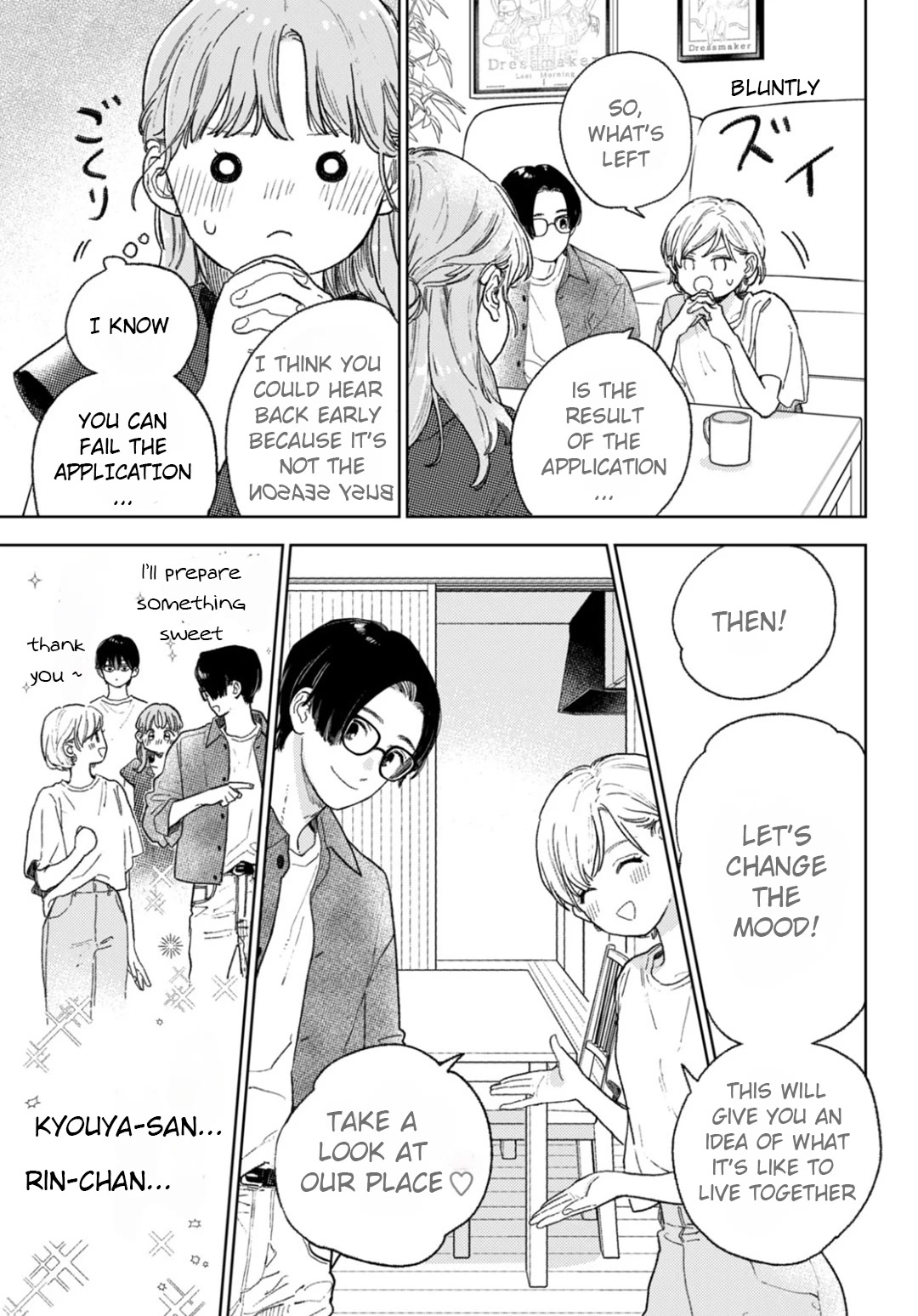 Yubisaki to Renren Chapter 34 page 21 - Chapter 34: Contract and Pledge