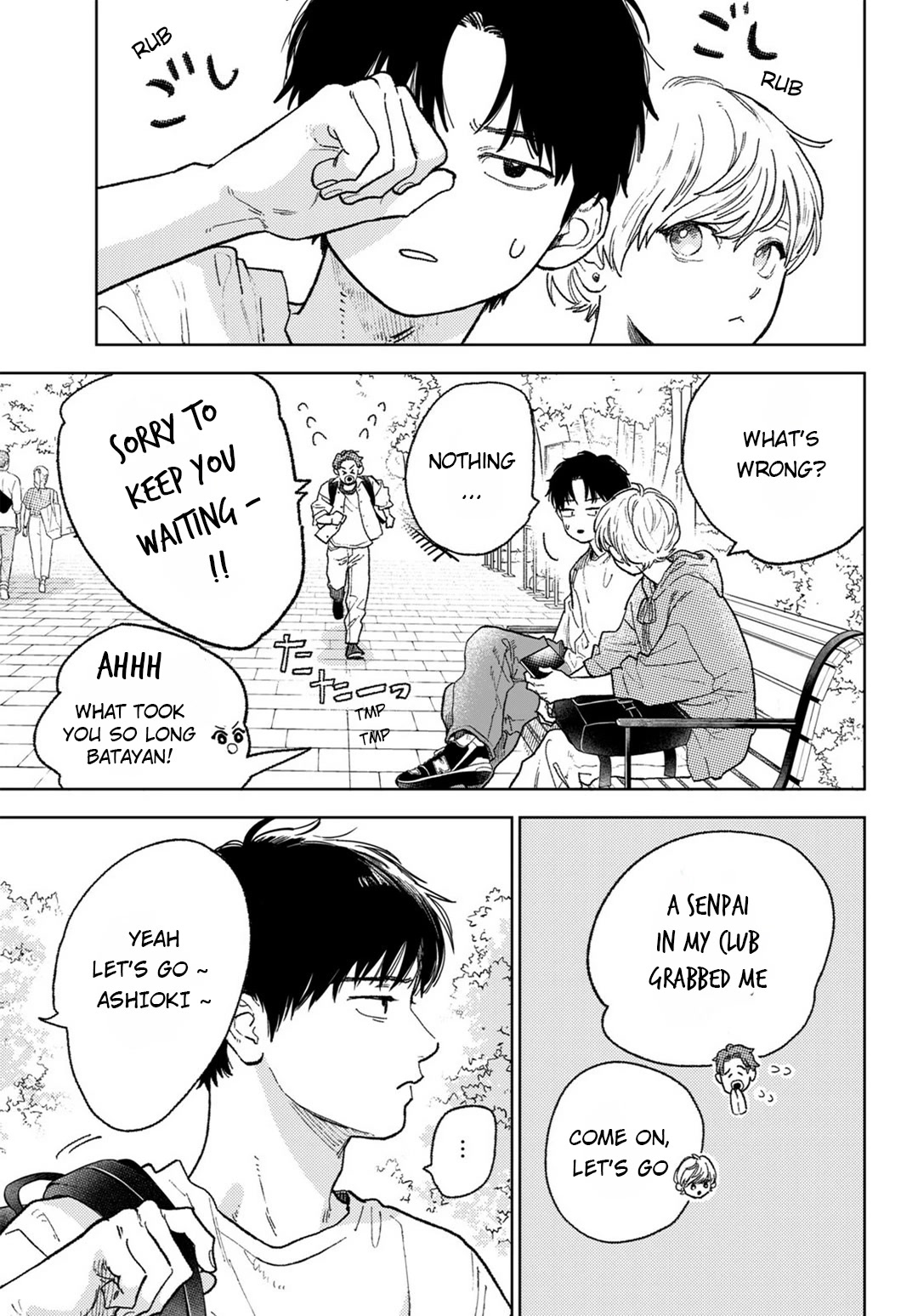 Yubisaki to Renren Chapter 34 page 7 - Chapter 34: Contract and Pledge