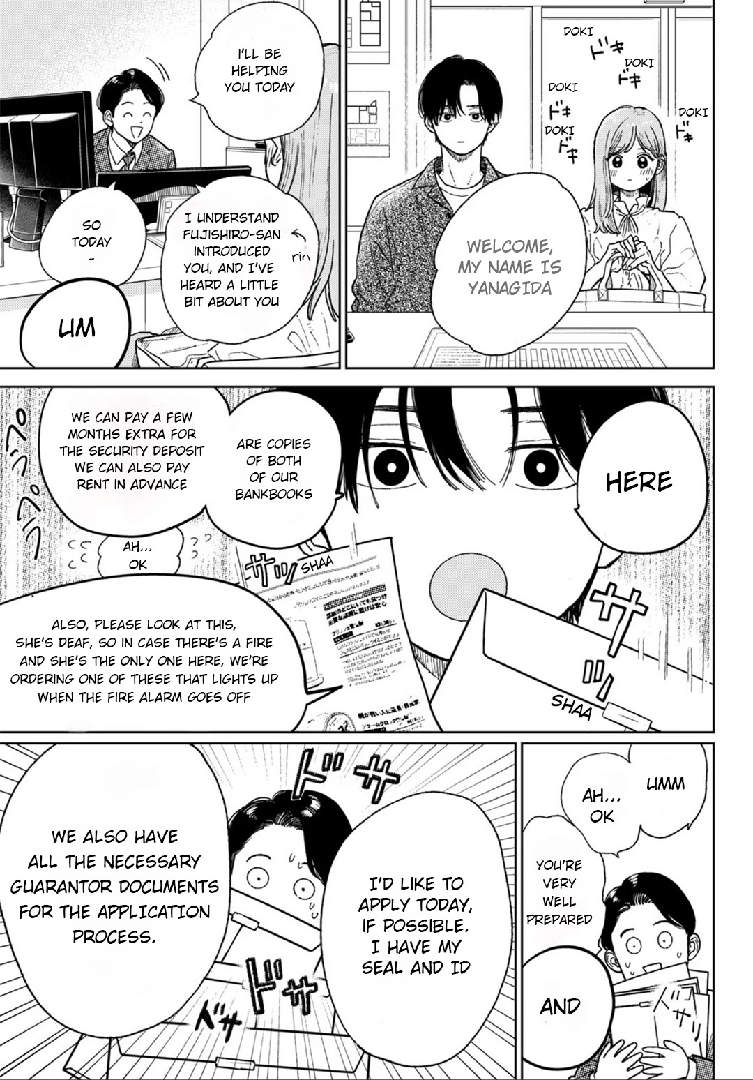 Yubisaki to Renren Chapter 34 page 9 - Chapter 34: Contract and Pledge