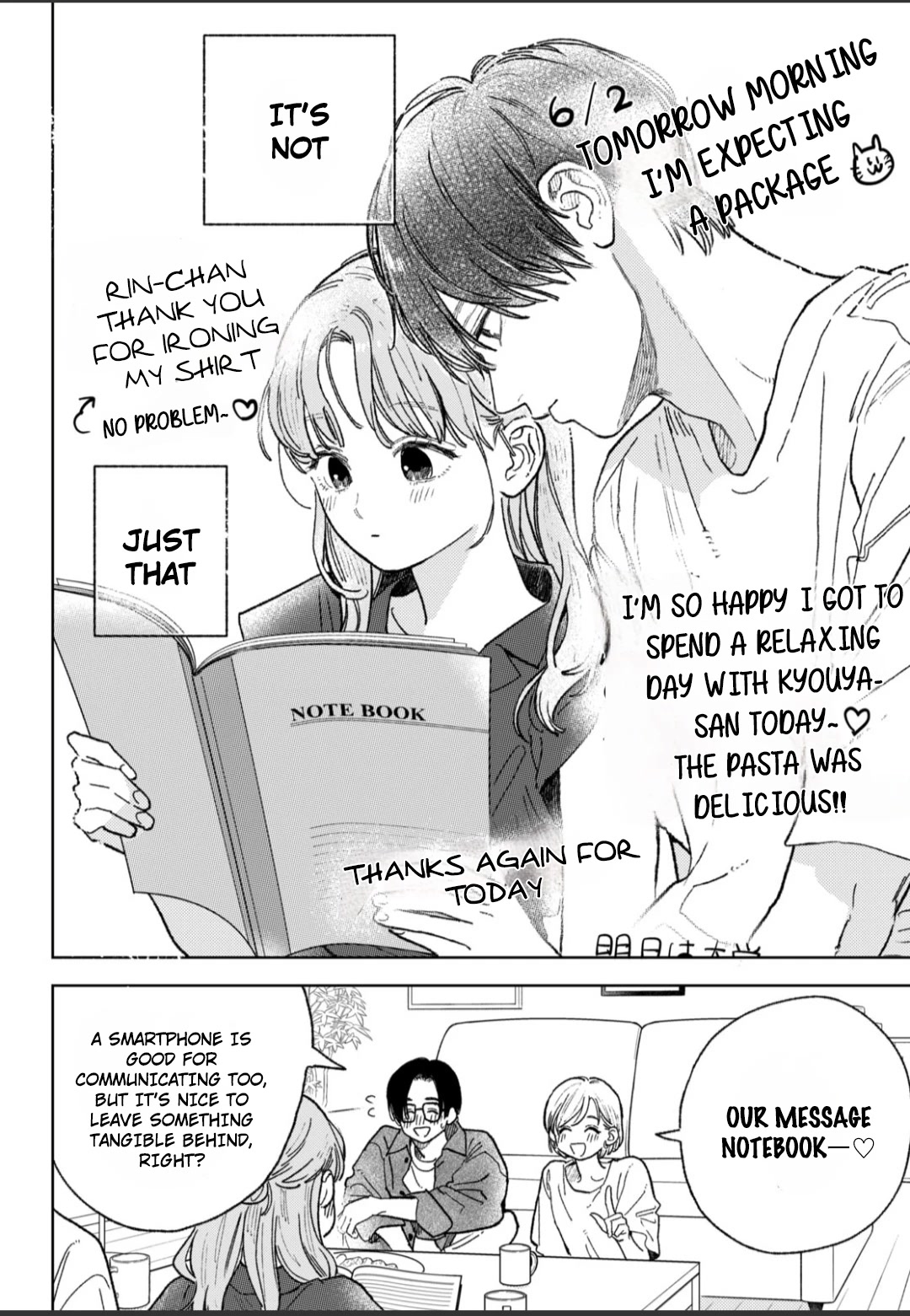Yubisaki to Renren Chapter 35 page 10 - Chapter 35: Beacon of Light
