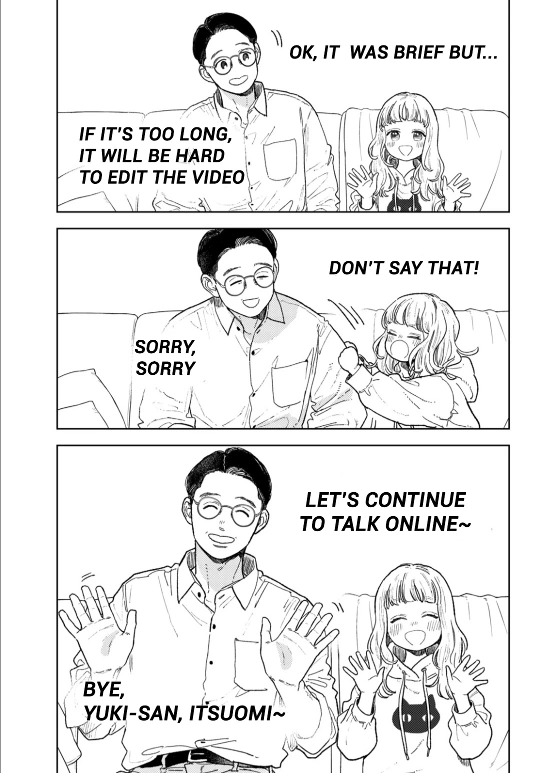 Yubisaki to Renren Chapter 35 page 17 - Chapter 35: Beacon of Light