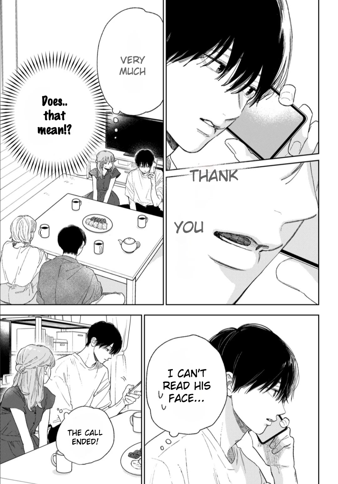 Yubisaki to Renren Chapter 35 page 3 - Chapter 35: Beacon of Light