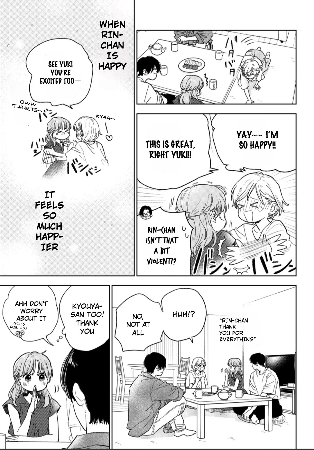 Yubisaki to Renren Chapter 35 page 7 - Chapter 35: Beacon of Light