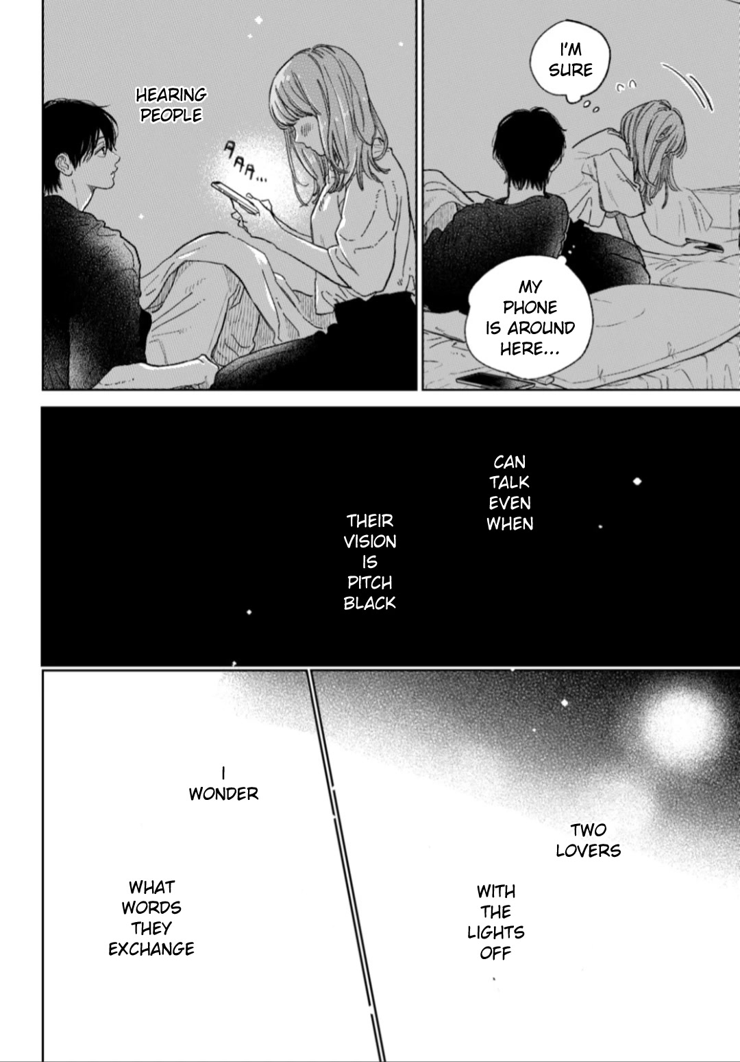 Yubisaki to Renren Chapter 36 page 14 - Chapter 36: Secret Words