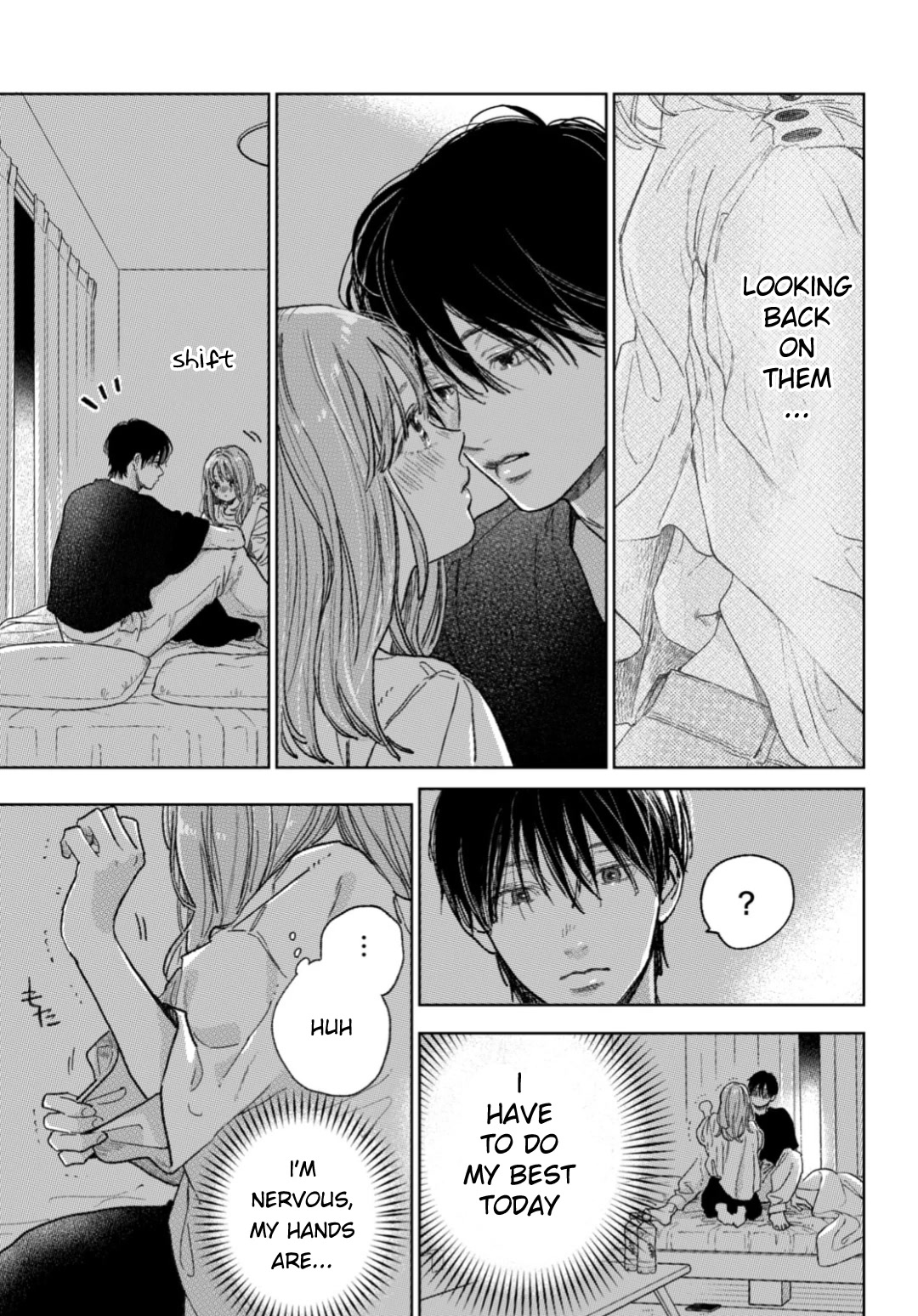 Yubisaki to Renren Chapter 36 page 21 - Chapter 36: Secret Words