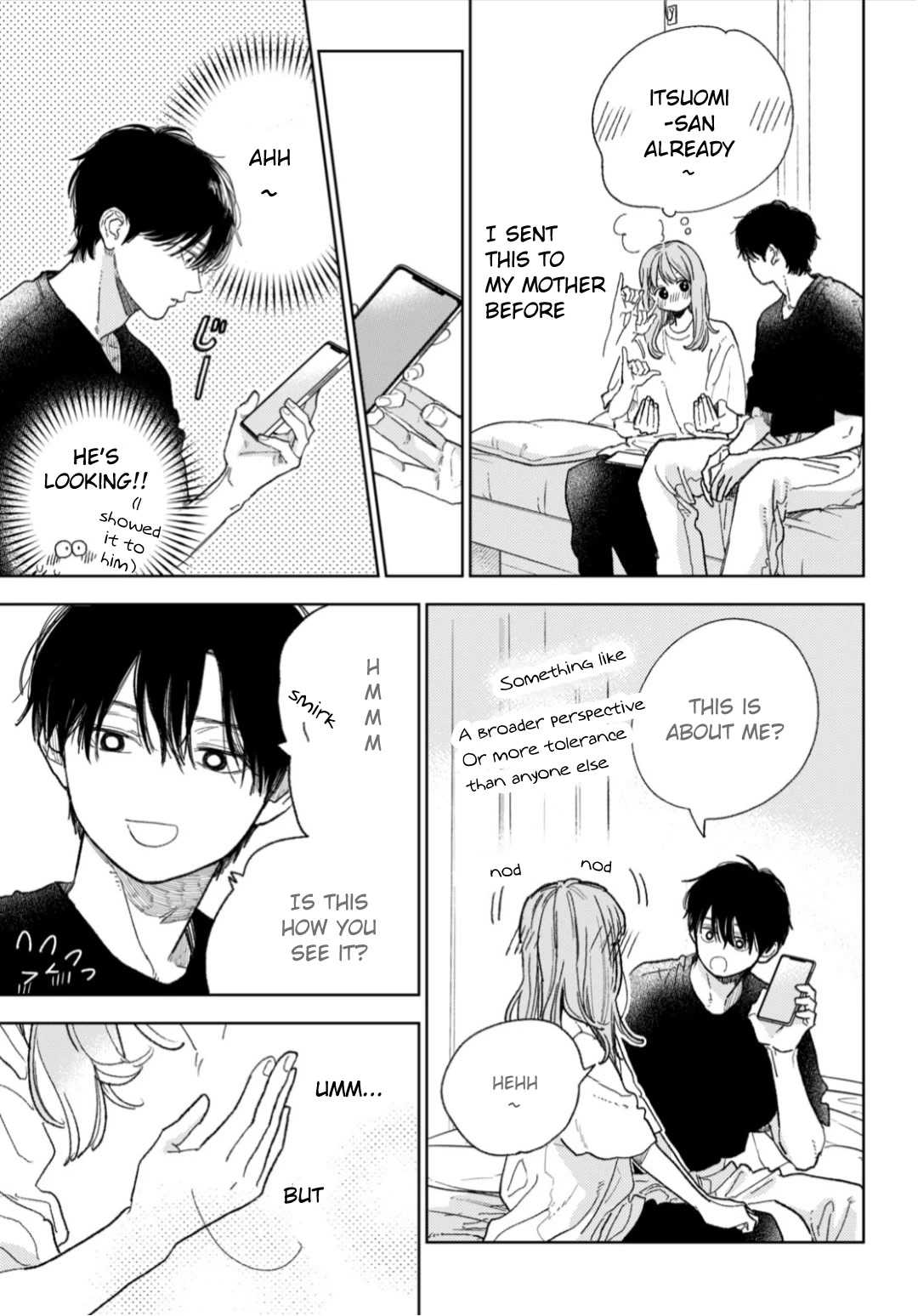 Yubisaki to Renren Chapter 36 page 31 - Chapter 36: Secret Words