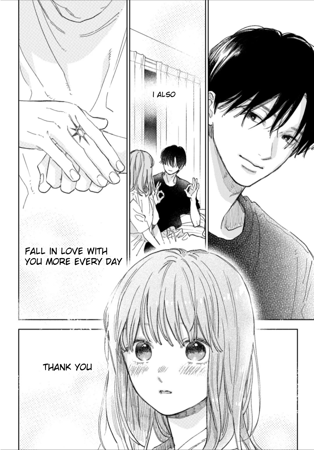 Yubisaki to Renren Chapter 36 page 34 - Chapter 36: Secret Words