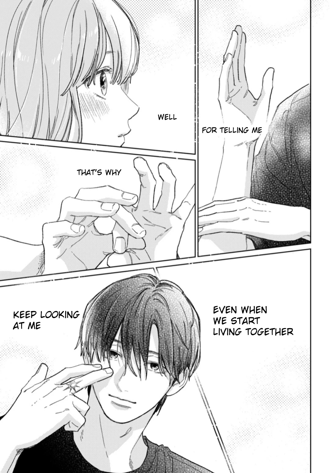 Yubisaki to Renren Chapter 36 page 35 - Chapter 36: Secret Words