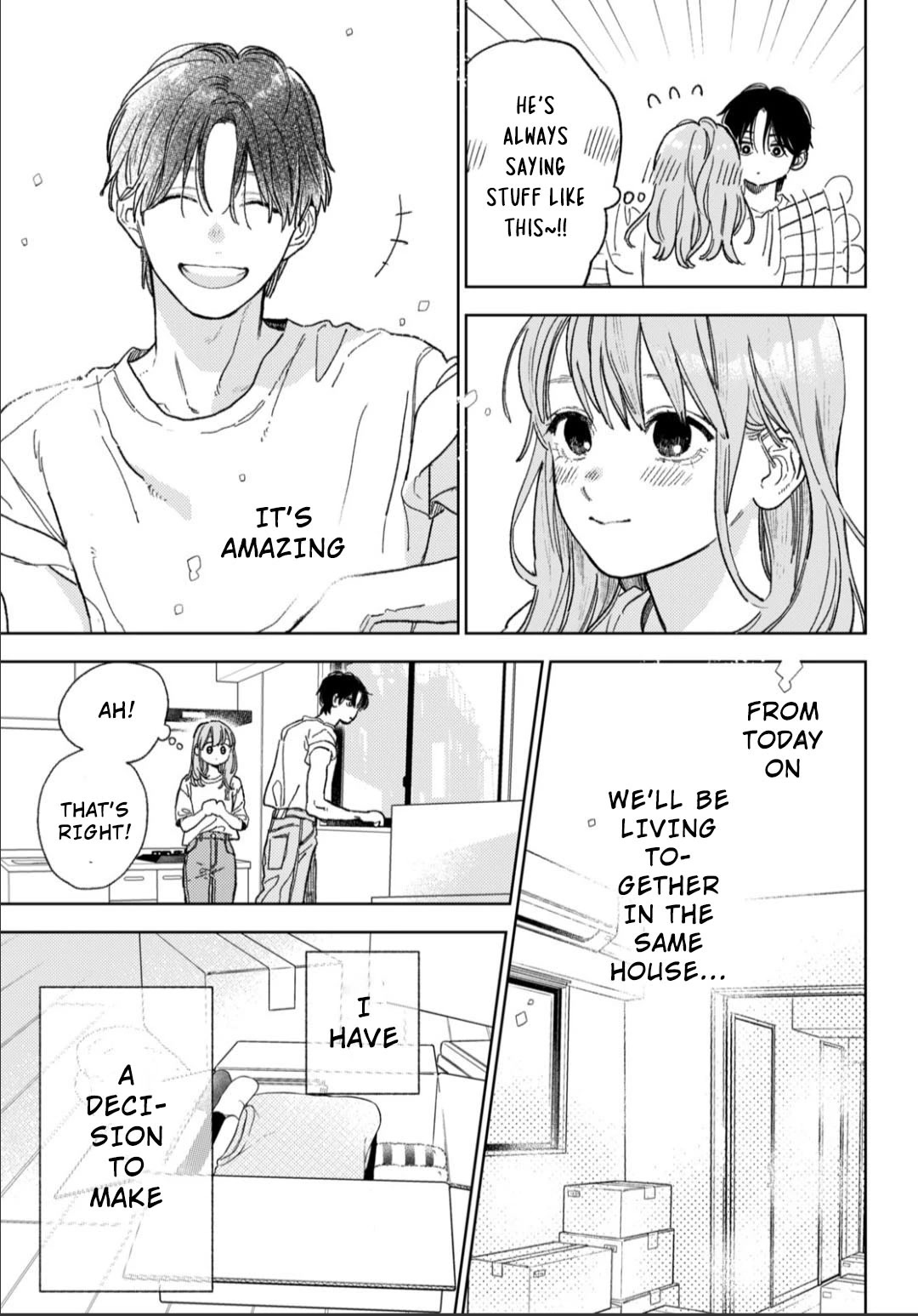 Yubisaki to Renren Chapter 37 page 10 - Chapter 37: Happily Living Together