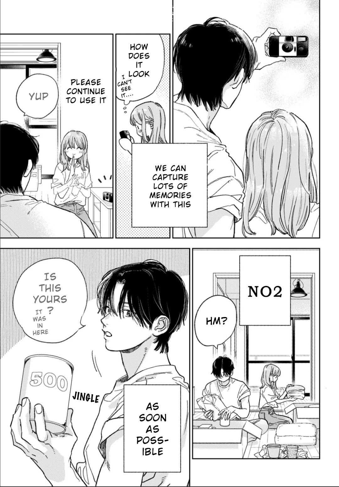 Yubisaki to Renren Chapter 37 page 12 - Chapter 37: Happily Living Together
