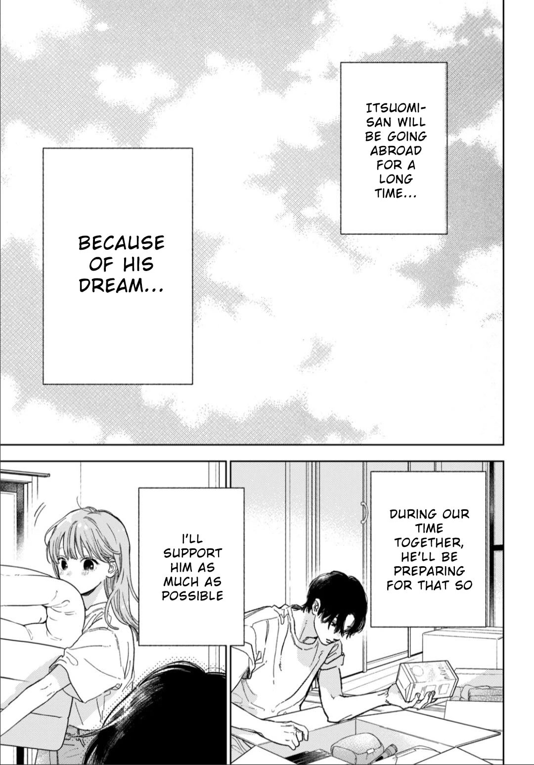 Yubisaki to Renren Chapter 37 page 14 - Chapter 37: Happily Living Together
