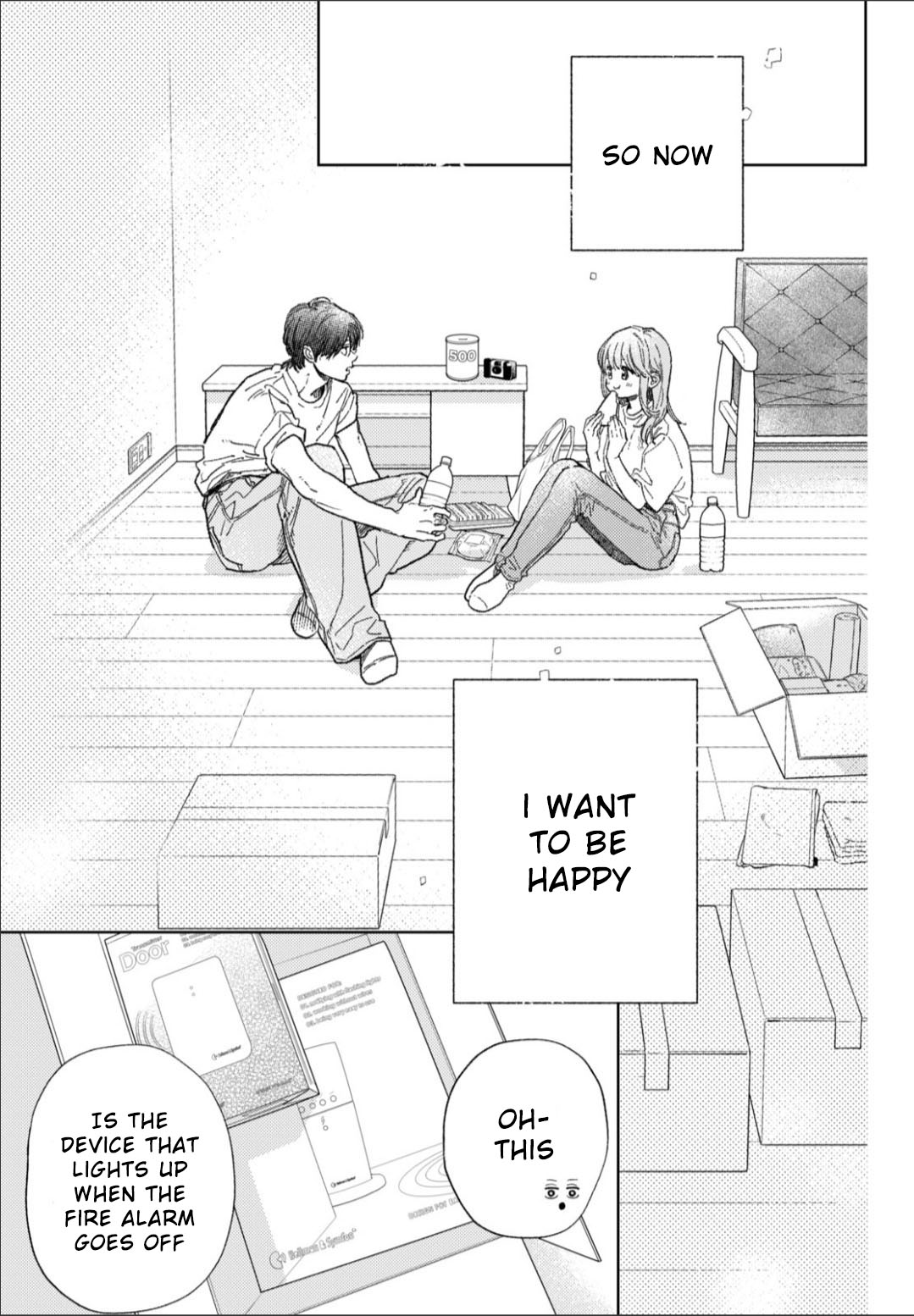 Yubisaki to Renren Chapter 37 page 16 - Chapter 37: Happily Living Together