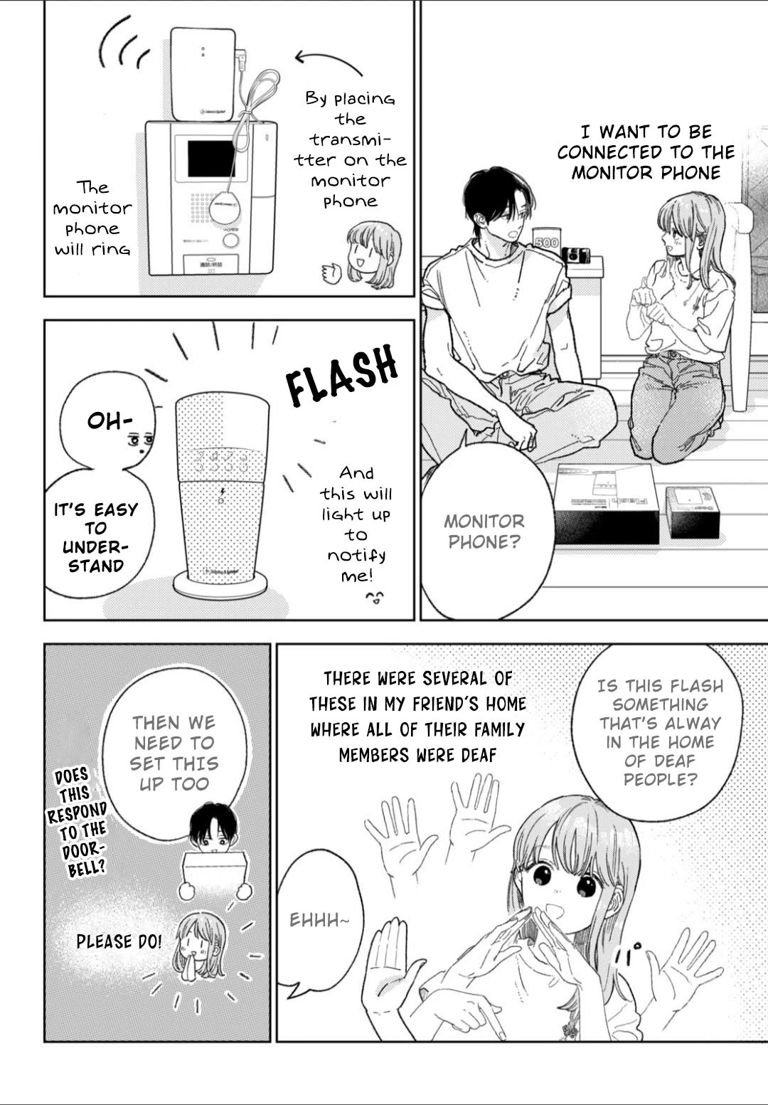 Yubisaki to Renren Chapter 37 page 17 - Chapter 37: Happily Living Together