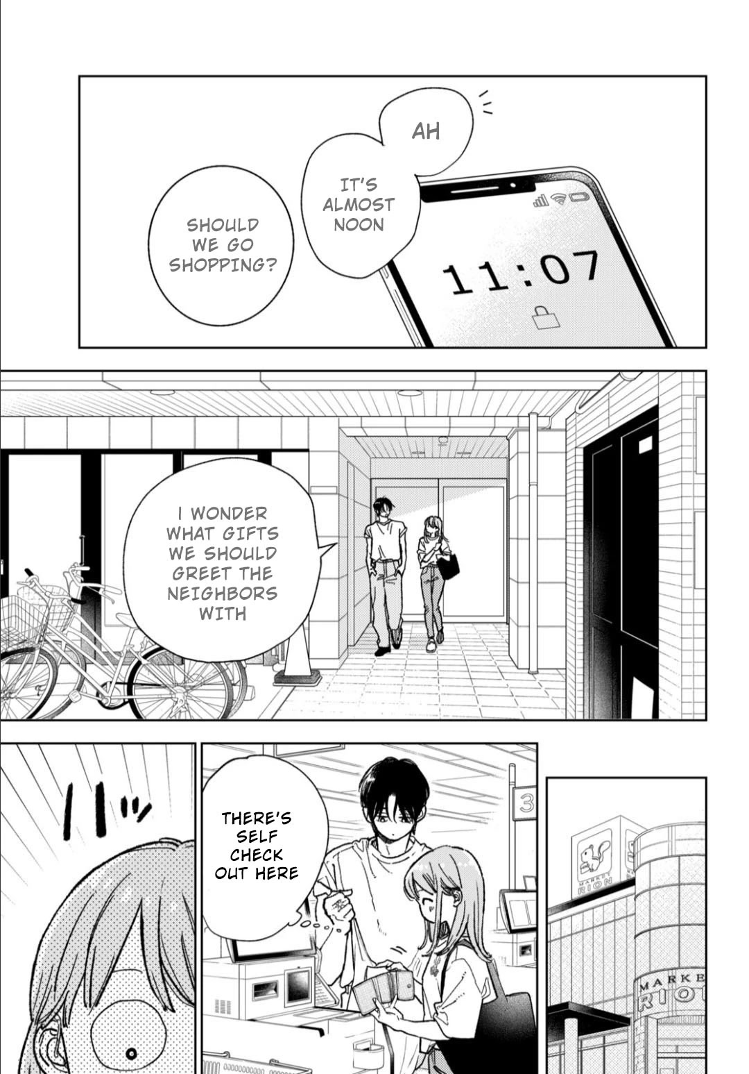 Yubisaki to Renren Chapter 37 page 18 - Chapter 37: Happily Living Together