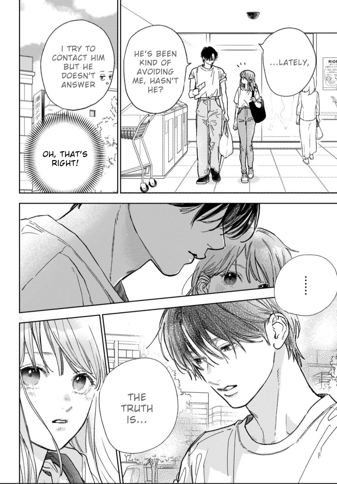 Yubisaki to Renren Chapter 37 page 21 - Chapter 37: Happily Living Together