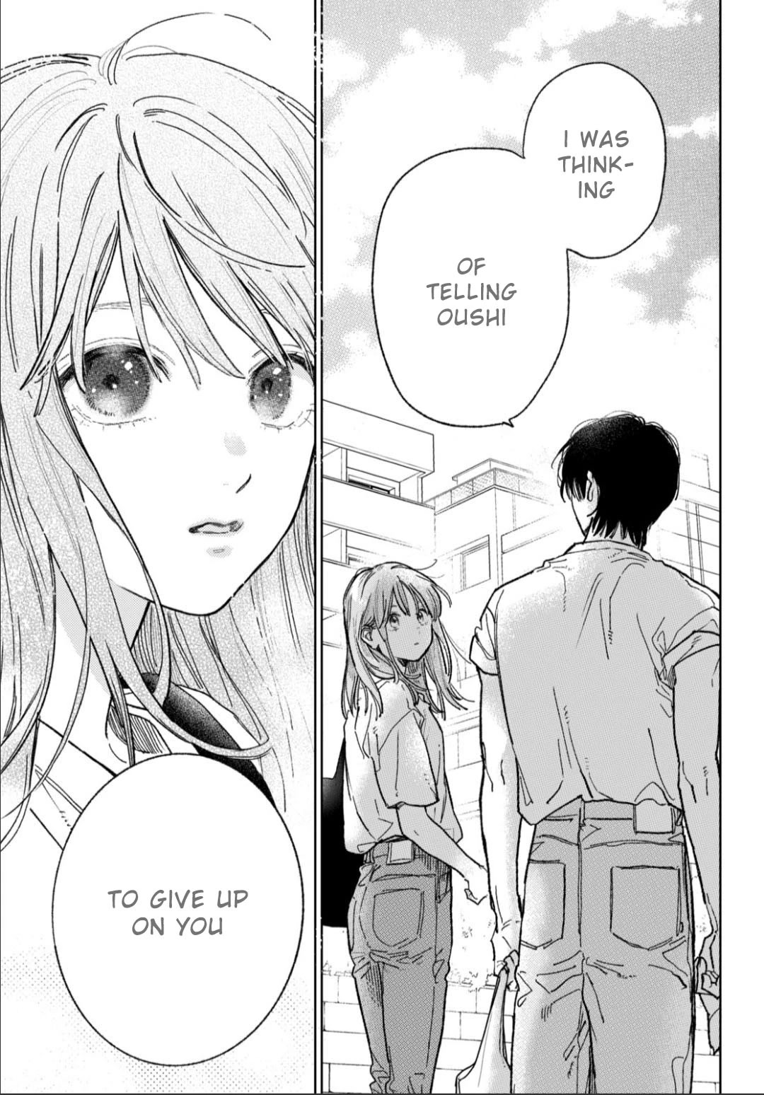 Yubisaki to Renren Chapter 37 page 22 - Chapter 37: Happily Living Together