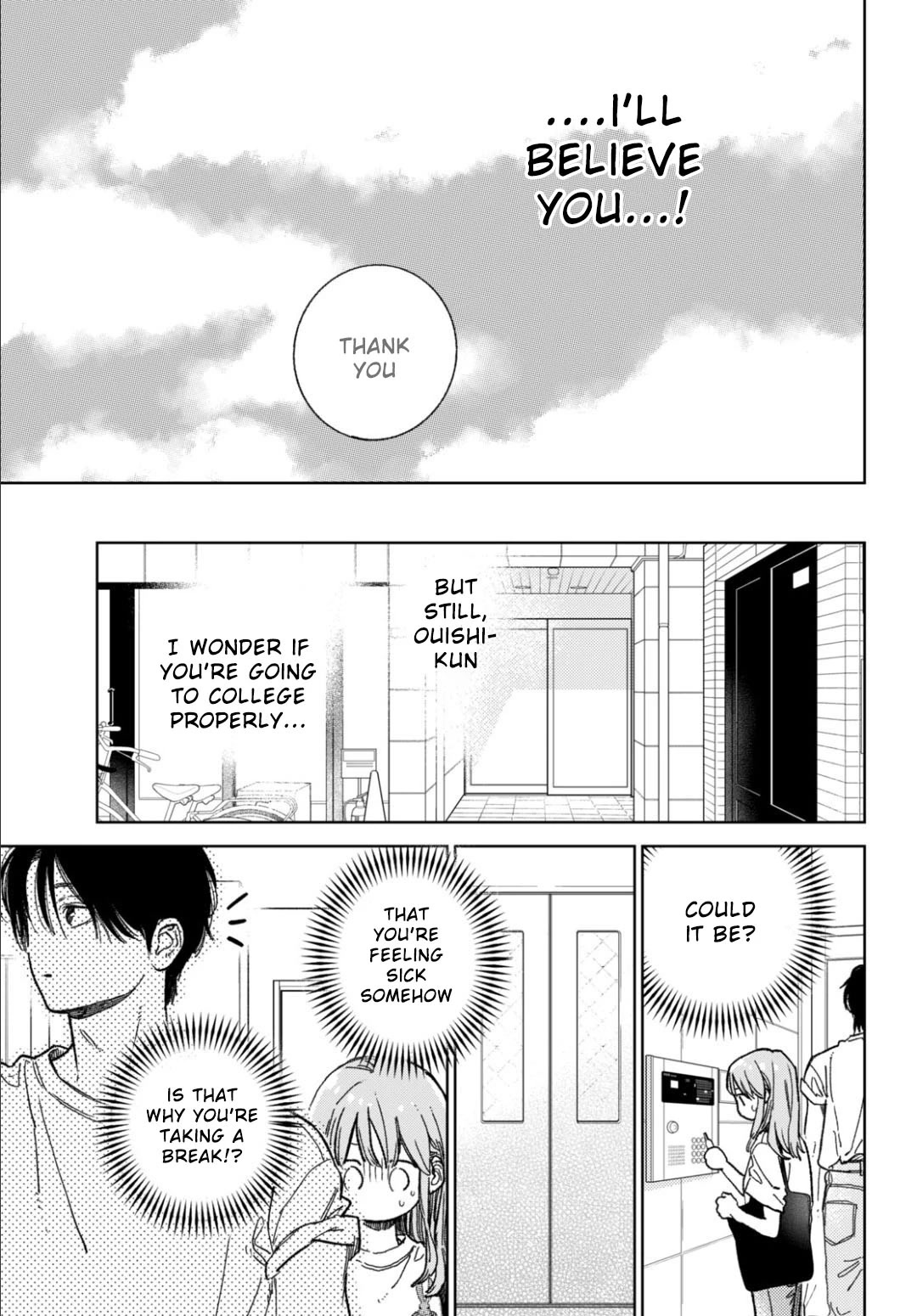 Yubisaki to Renren Chapter 37 page 30 - Chapter 37: Happily Living Together