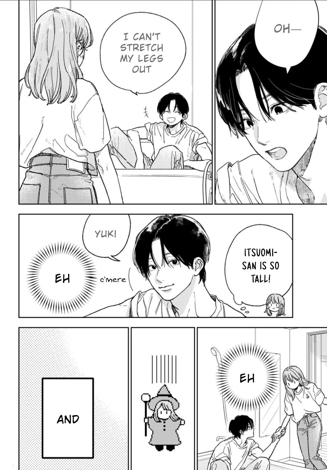 Yubisaki to Renren Chapter 37 page 5 - Chapter 37: Happily Living Together