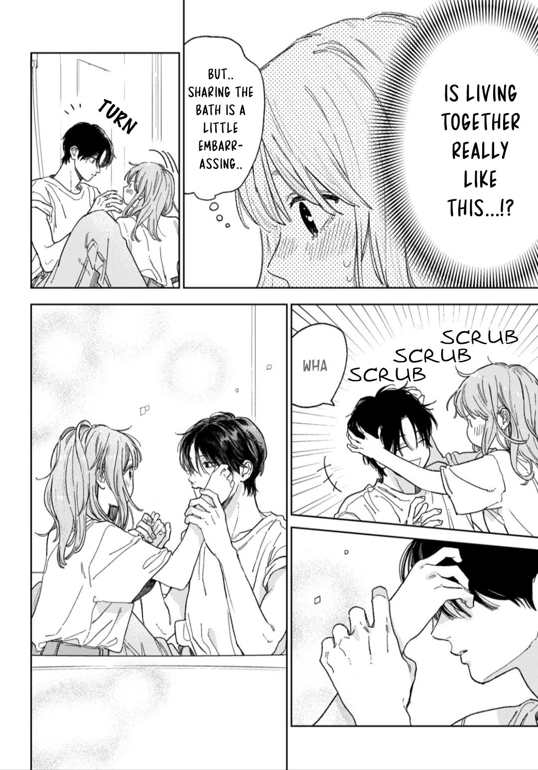 Yubisaki to Renren Chapter 37 page 7 - Chapter 37: Happily Living Together