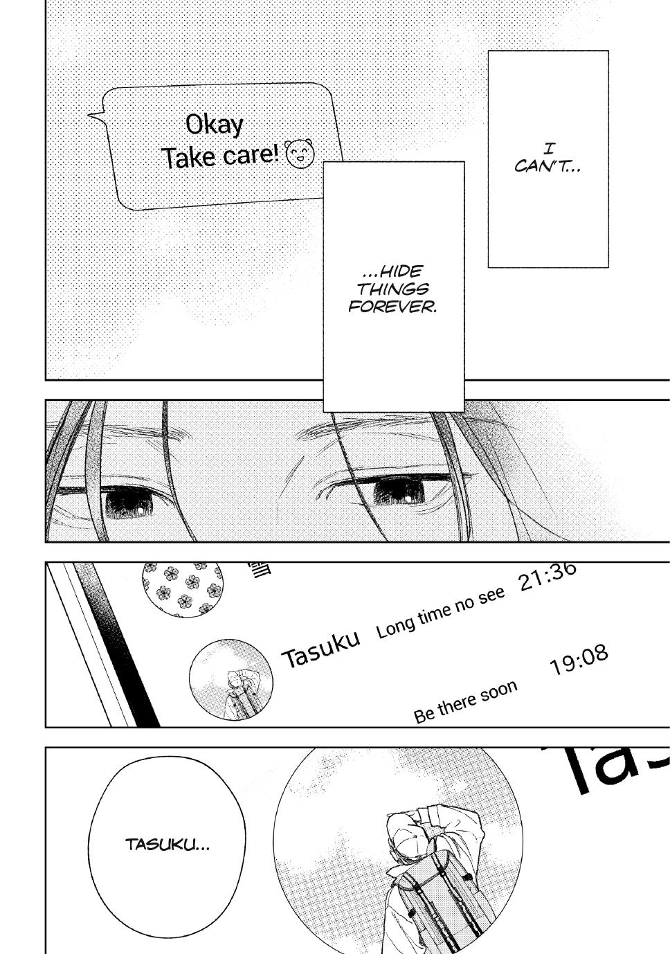 Yubisaki to Renren Chapter 38 page 36 - Chapter 38