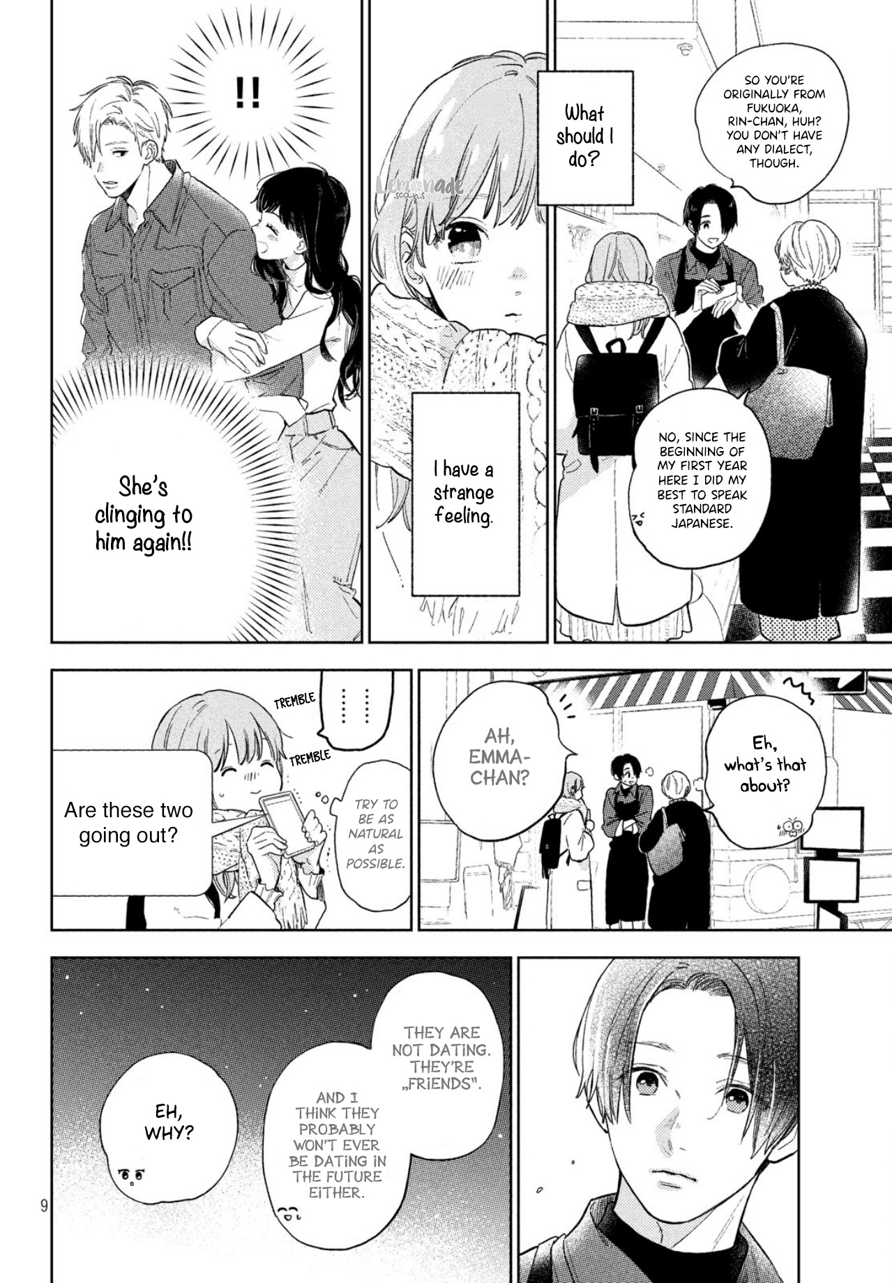 Yubisaki to Renren Chapter 4 page 11 - Chapter 4: More