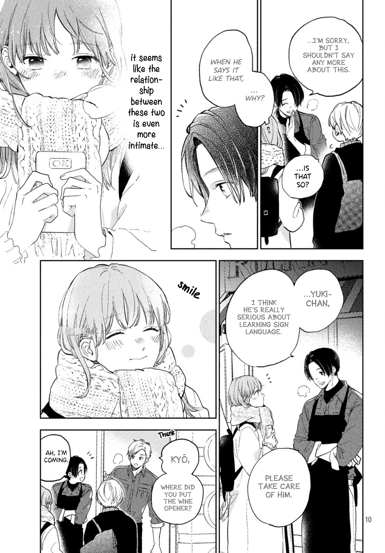 Yubisaki to Renren Chapter 4 page 12 - Chapter 4: More