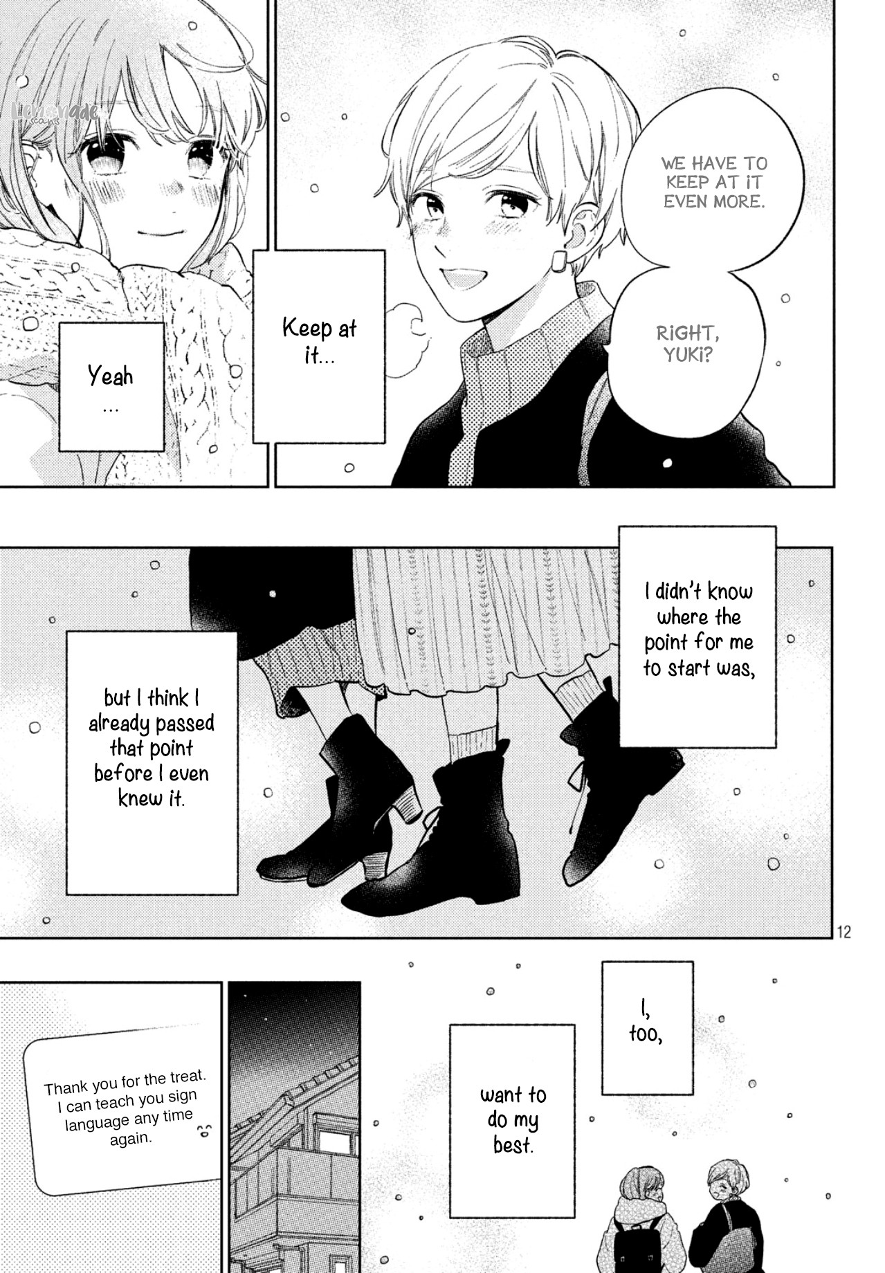 Yubisaki to Renren Chapter 4 page 14 - Chapter 4: More
