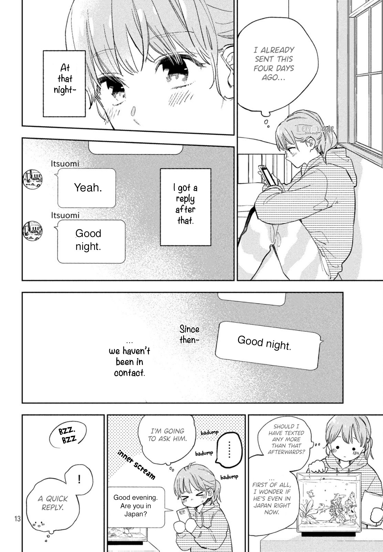 Yubisaki to Renren Chapter 4 page 15 - Chapter 4: More