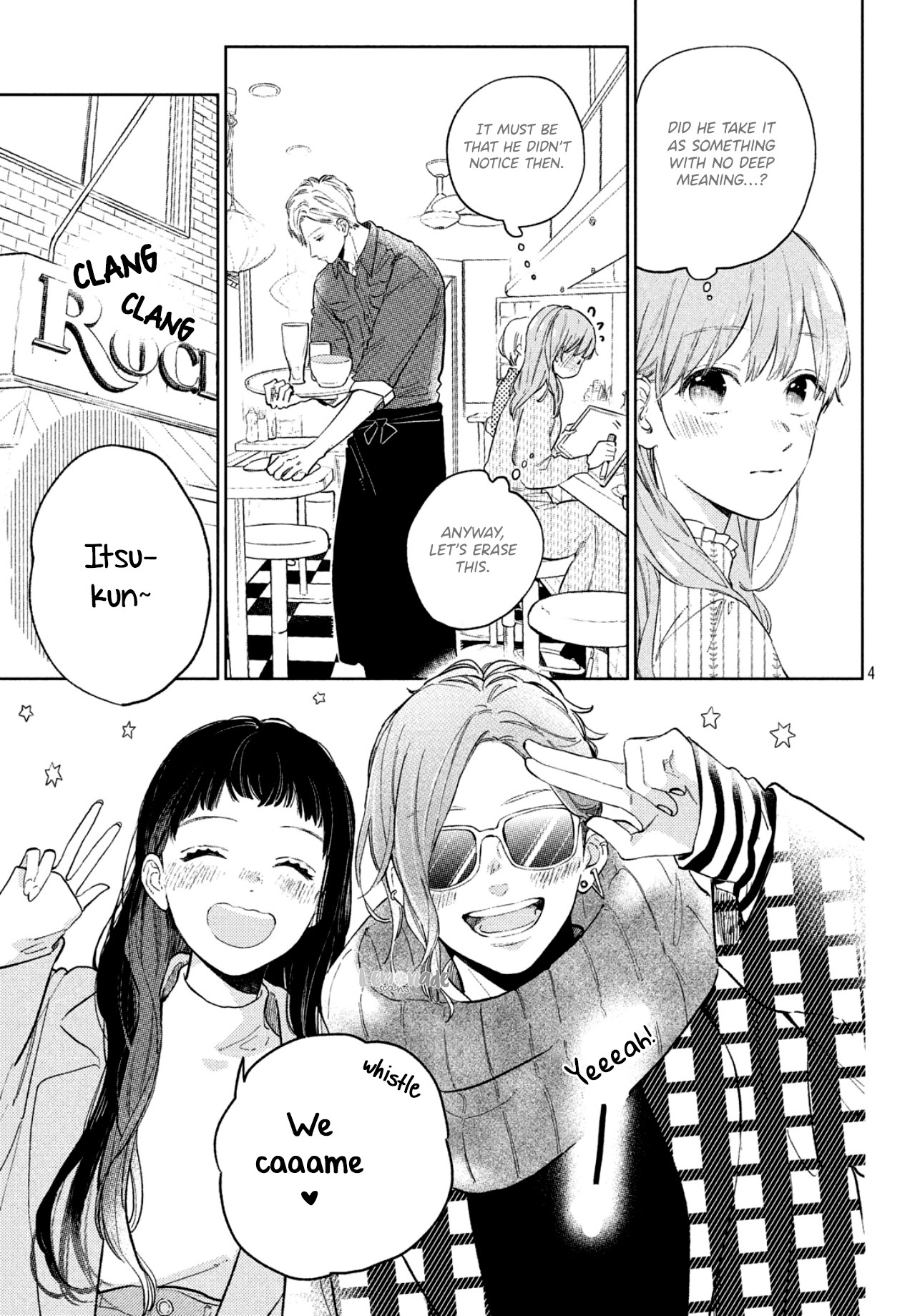Yubisaki to Renren Chapter 4 page 6 - Chapter 4: More