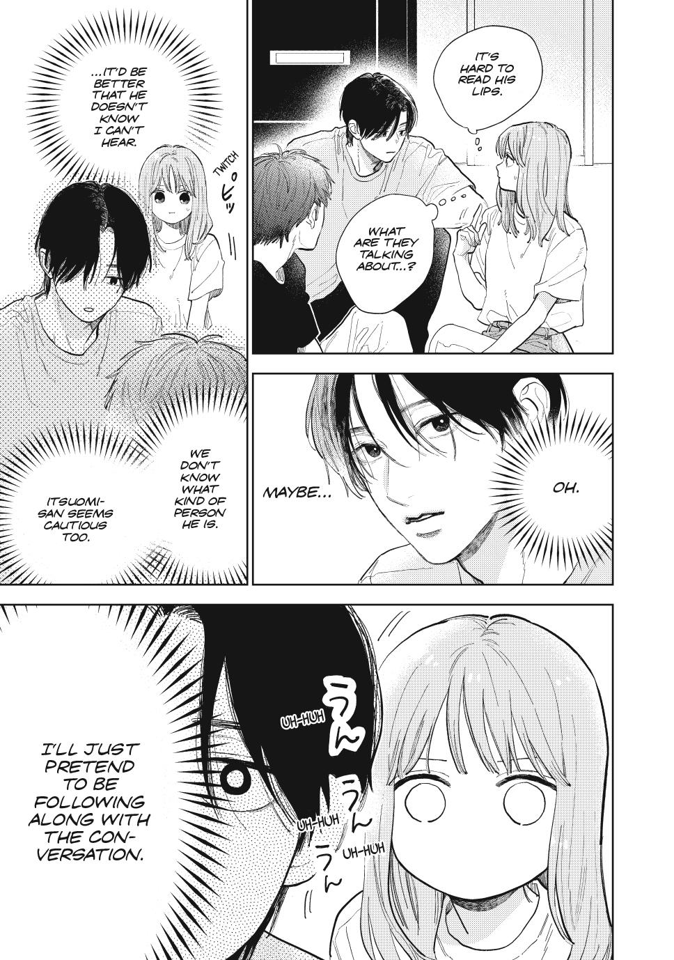 Yubisaki to Renren Chapter 40 page 11 - Chapter 40
