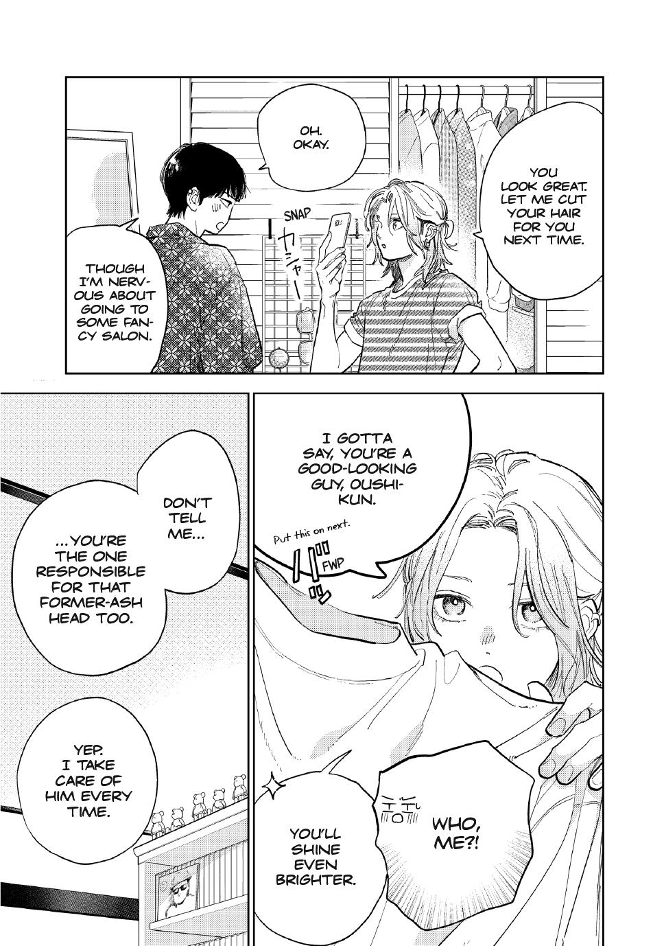 Yubisaki to Renren Chapter 40 page 17 - Chapter 40