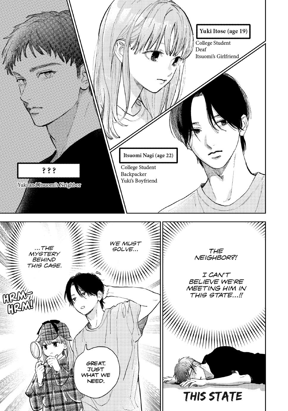 Yubisaki to Renren Chapter 40 page 3 - Chapter 40
