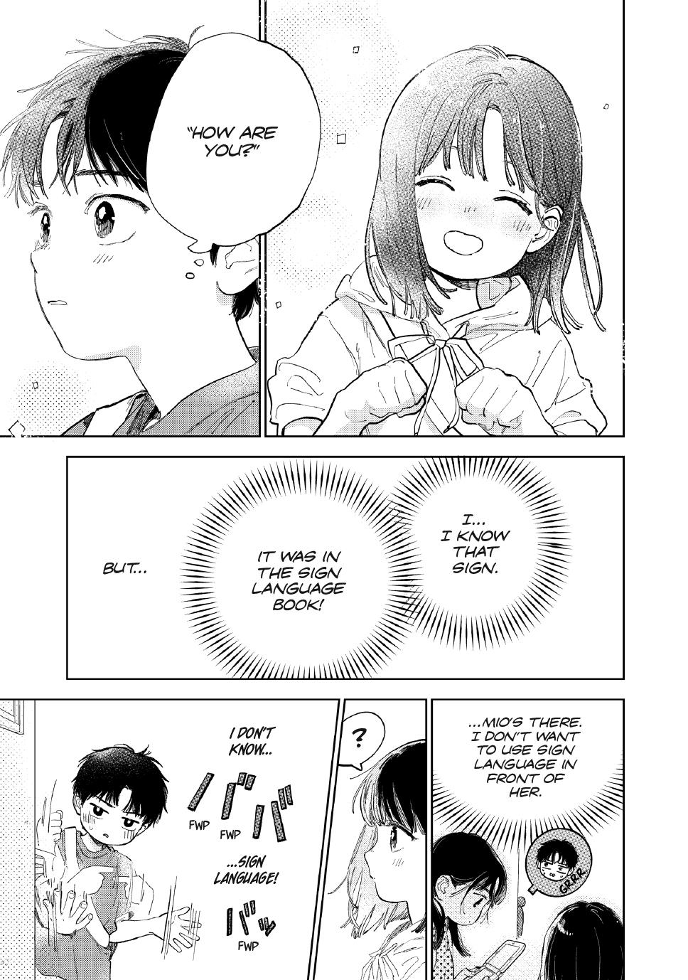 Yubisaki to Renren Chapter 41 page 9 - Chapter 41