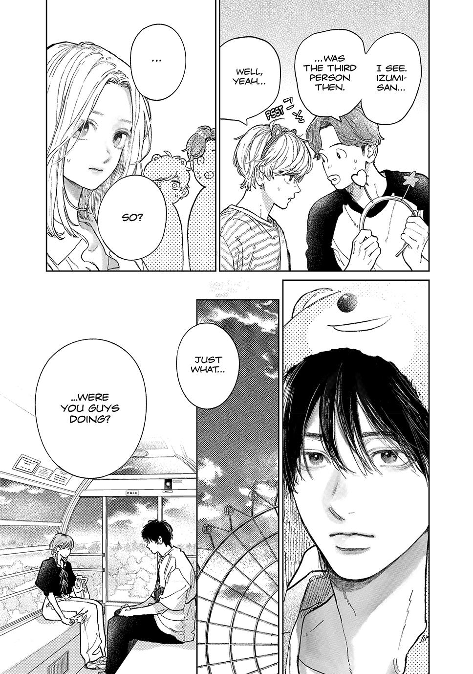 Yubisaki to Renren Chapter 45 page 35 - Chapter 45